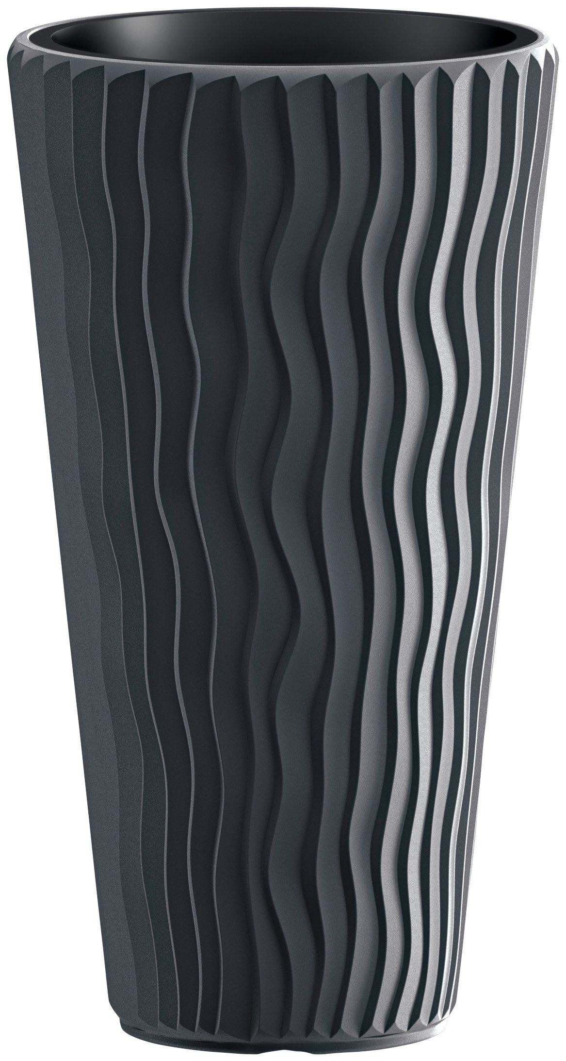 Kunststoffverarbeitung Pflanzkübel cm, 39x70,8 Sandy Slim, Hochwertige Prosperplast ØxH: