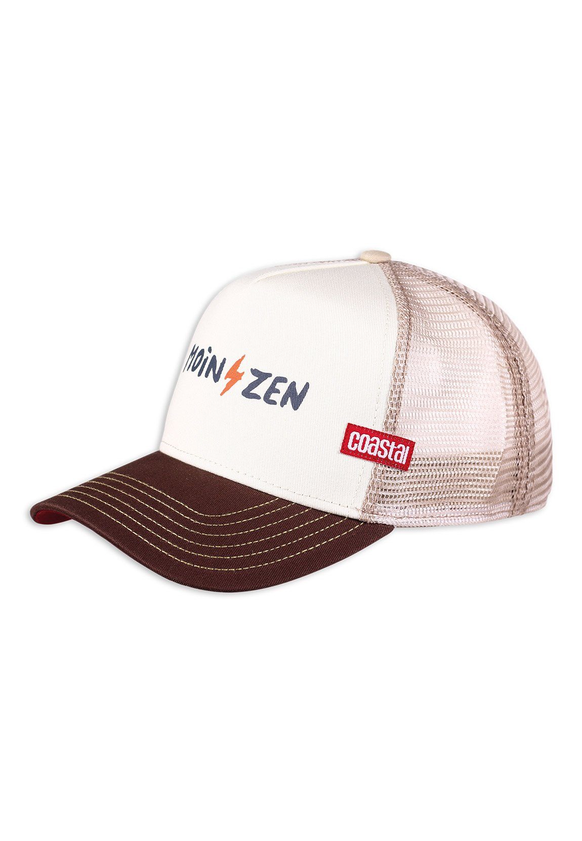 Coastal Trucker Cap Coastal Trucker Cap HFT MOINZEN White/Brown/Khaki günstig online kaufen