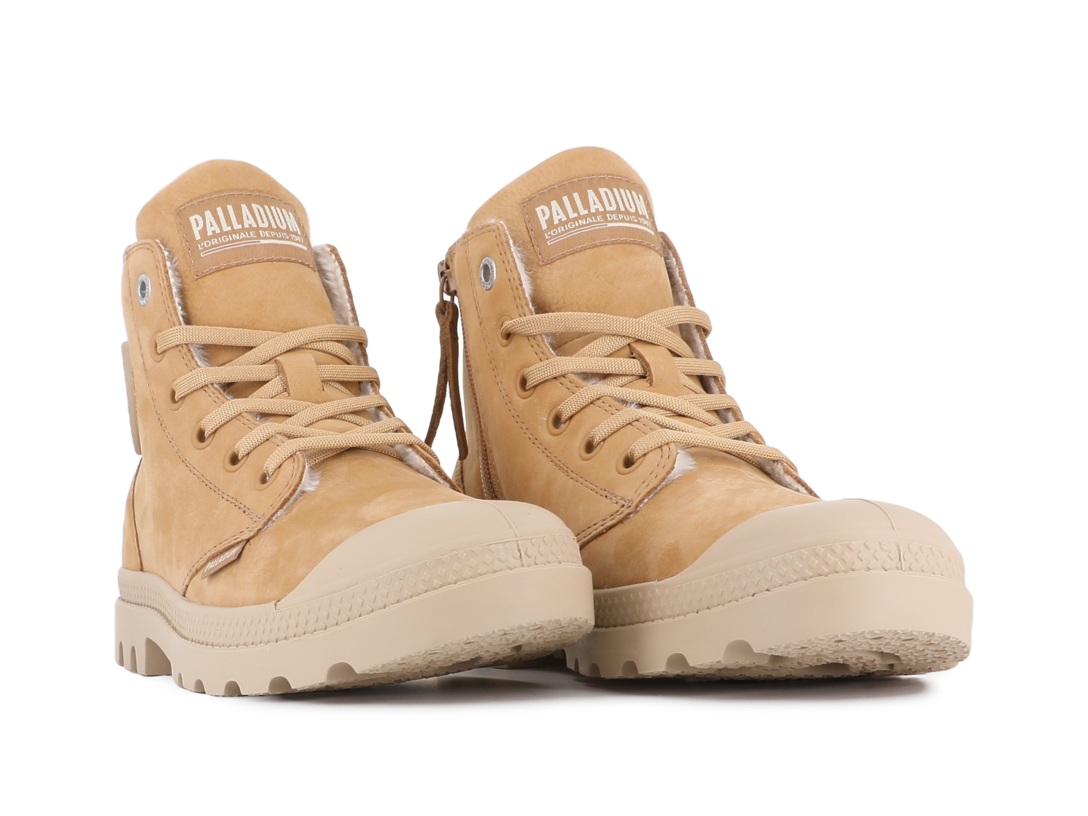 Palladium PAMPA HI ZIP WL Winterboots Winterschuhe, Schnürboots, Winterstiefel, Snowboots, gefüttert