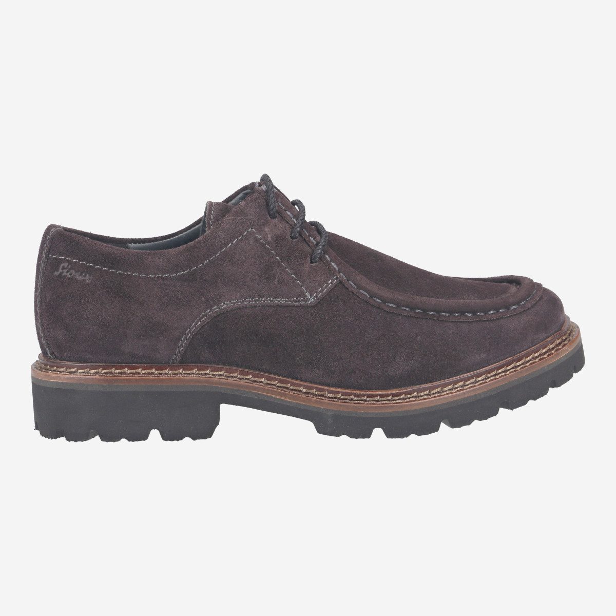 Sioux 11690 ADALRIK-714-H, Schnürschuhe in Grau für Herren Schnürschuh
