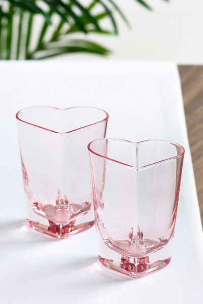 Next Gläser-Set Herz, Glas