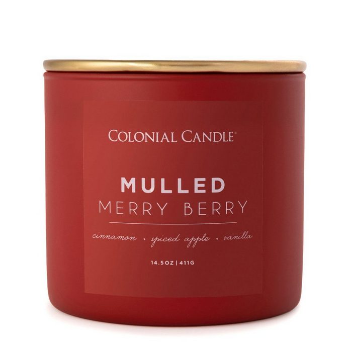 COLONIAL CANDLE Duftkerze Duftkerze Mulled Merry Berry - 411g (1.tlg)