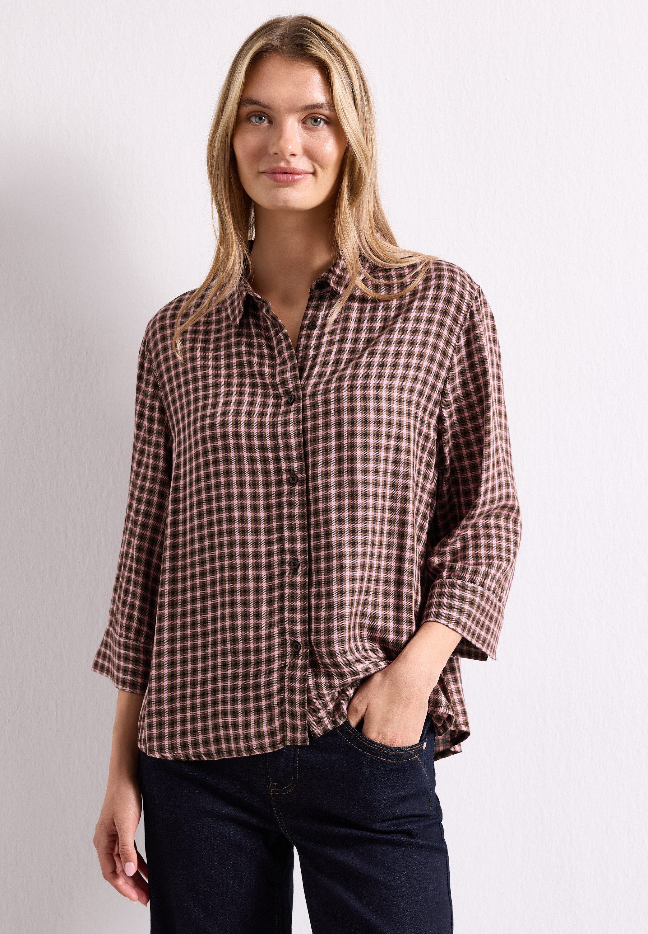 STREET ONE Karobluse aus softer Viskose