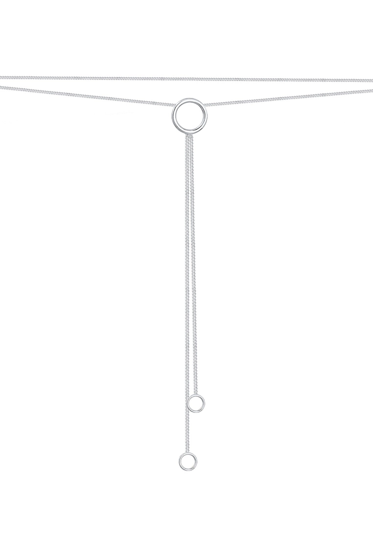 Elli Collier Halskette Choker Kreis 925 günstig online kaufen