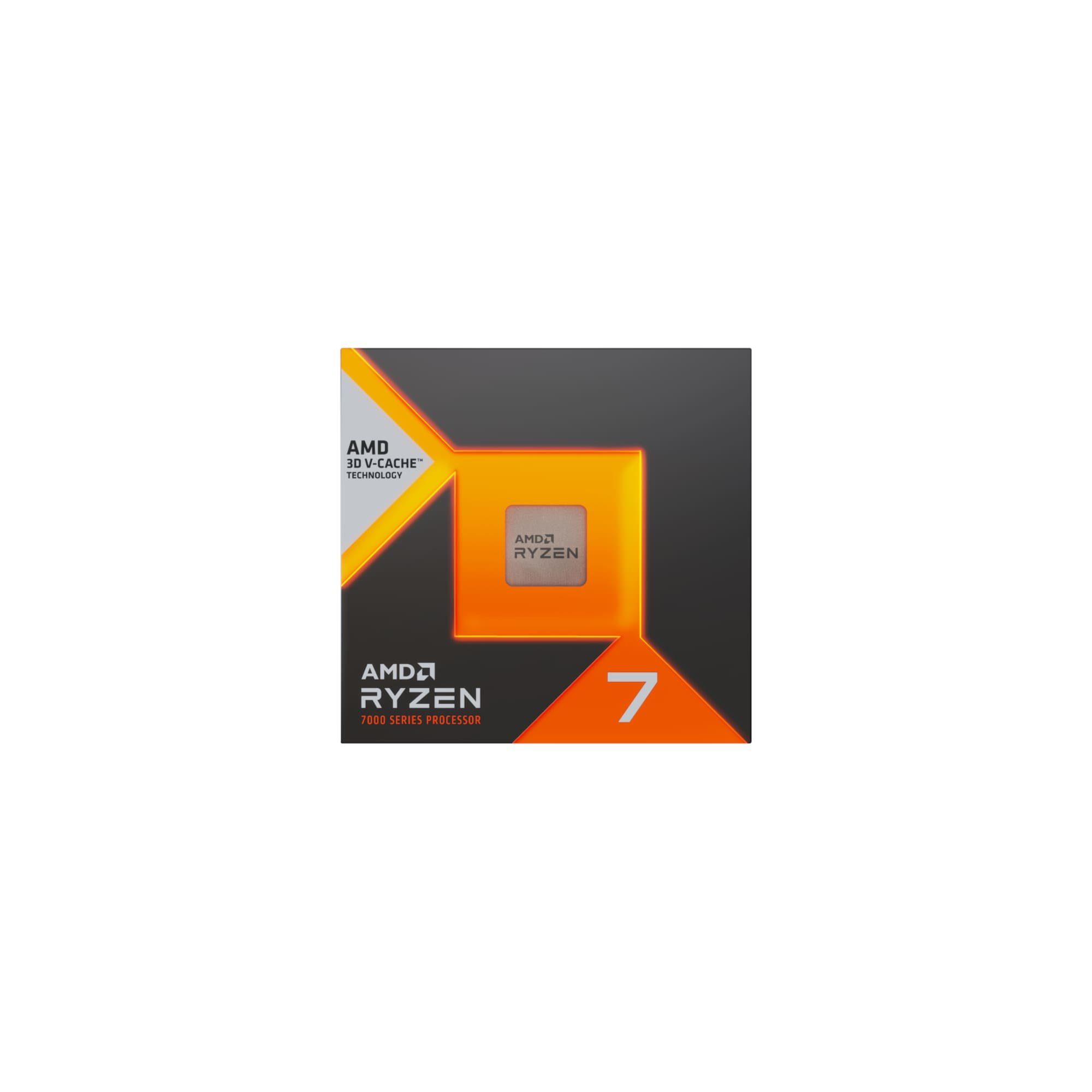 AMD Prozessor Ryzen 7 7800X3D Gaming CPU - 8 x 4,20 GHz - Sockel AM5, Turbo bis zu 5 GHz - 16 Threads - PCIe 5.0 - iGPU AMD Radeon Graphics – Bild 4 von 4