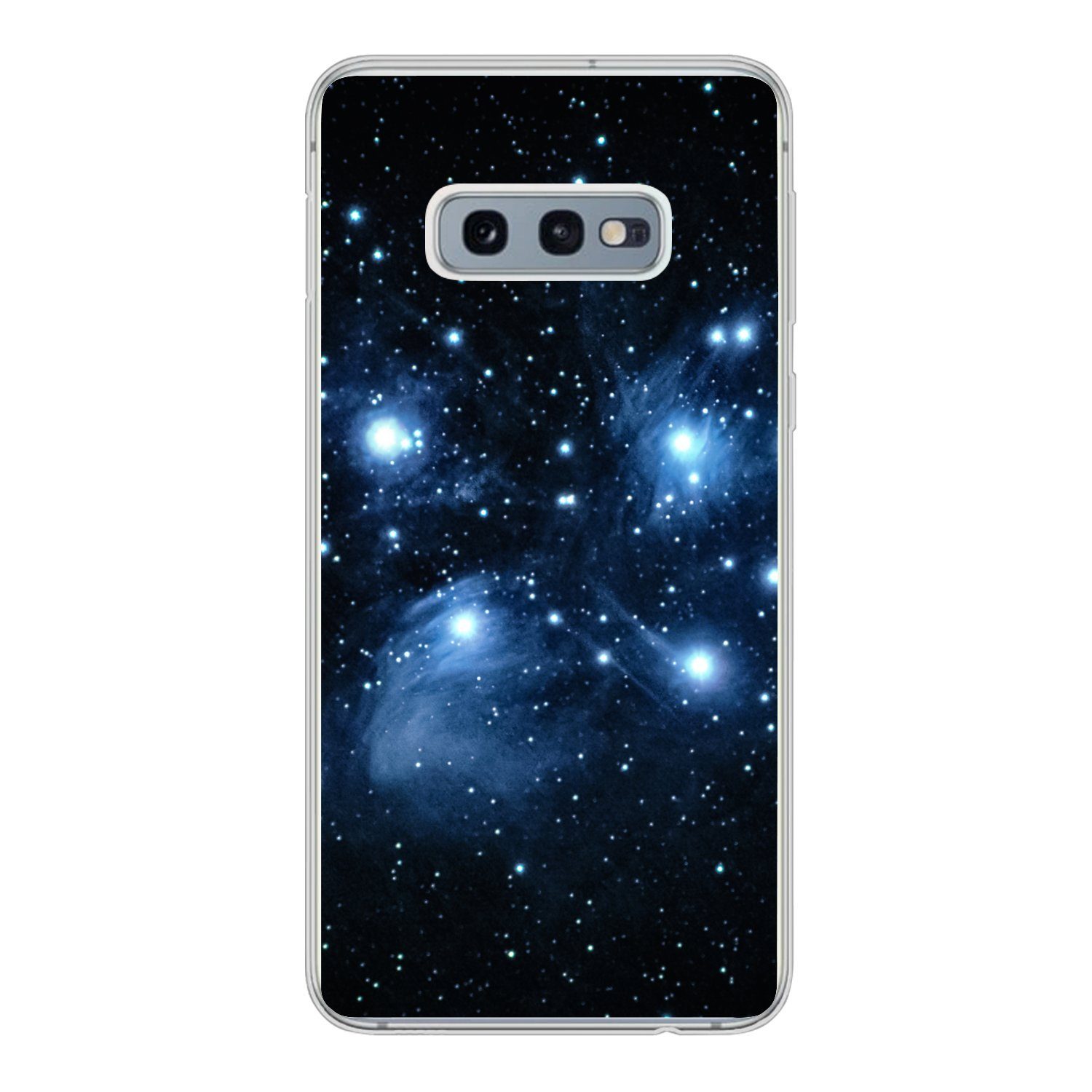 MuchoWow Handyhülle für Samsung Galaxy S10e Universum - Planeten - Sterne - Jungen - Mädch, Phone Case, Silikon, Schutzhülle Dünn