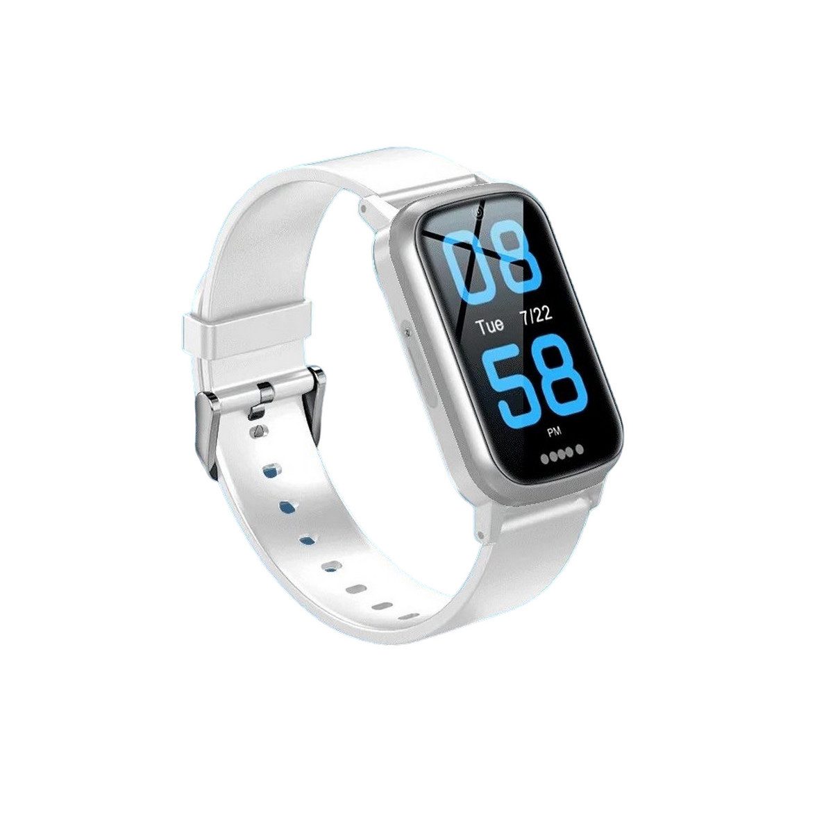 Krankenpflegeuhr GPS-Smartwatch NC92S mit Sturzerkennung und Vitalfunktionen in weiß