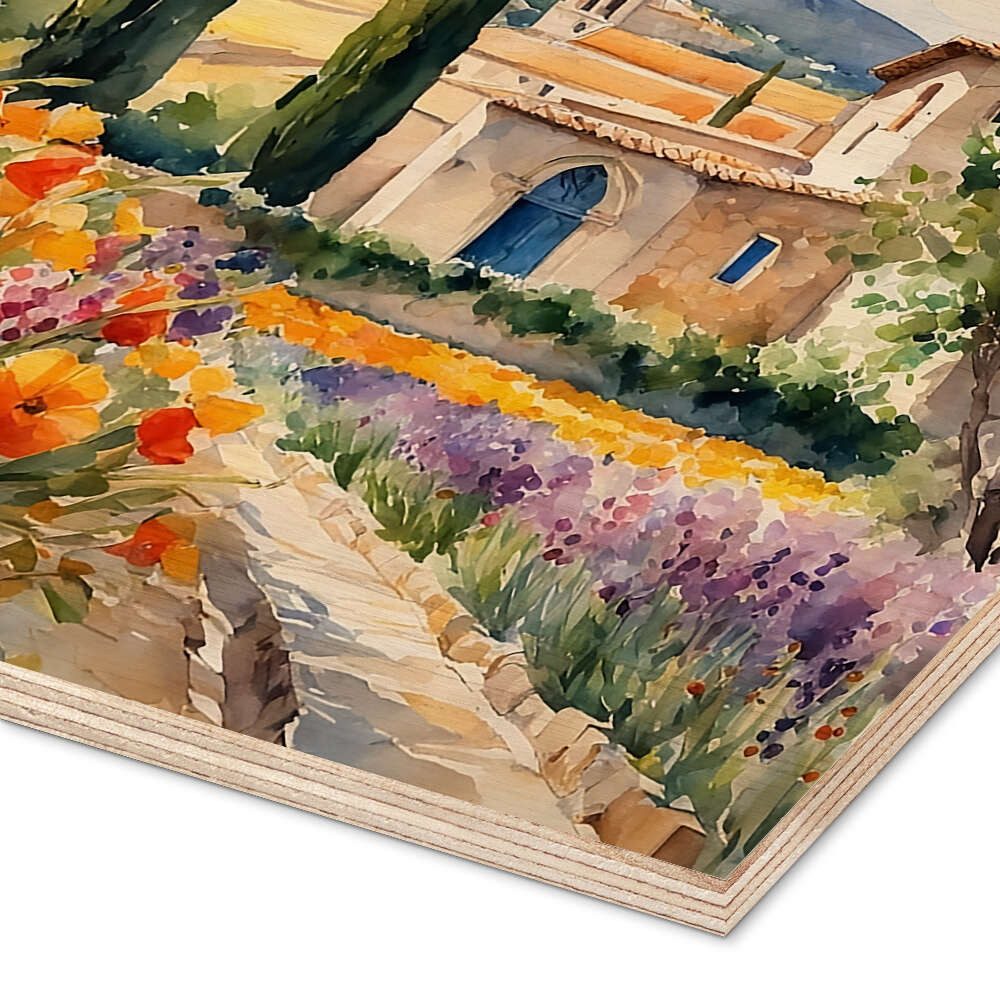 Posterlounge Wandbild Landschaft in der Provence, Mango Art, erhältlich als Poster, Leinwandbild, Wandsticker oder Acrylglasbild
