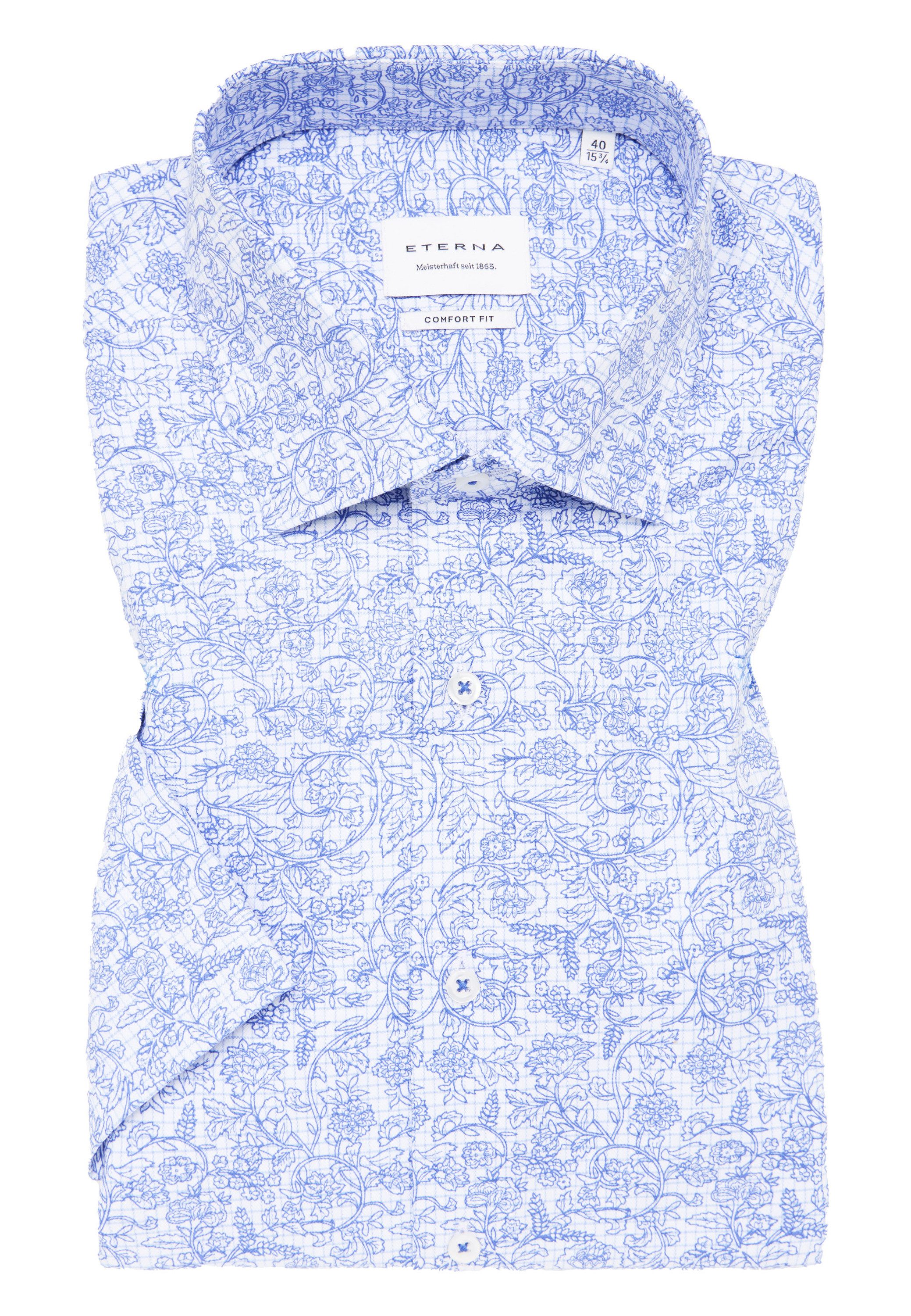 Eterna Kurzarmhemd COMFORT FIT NON IRON (bügelfrei)