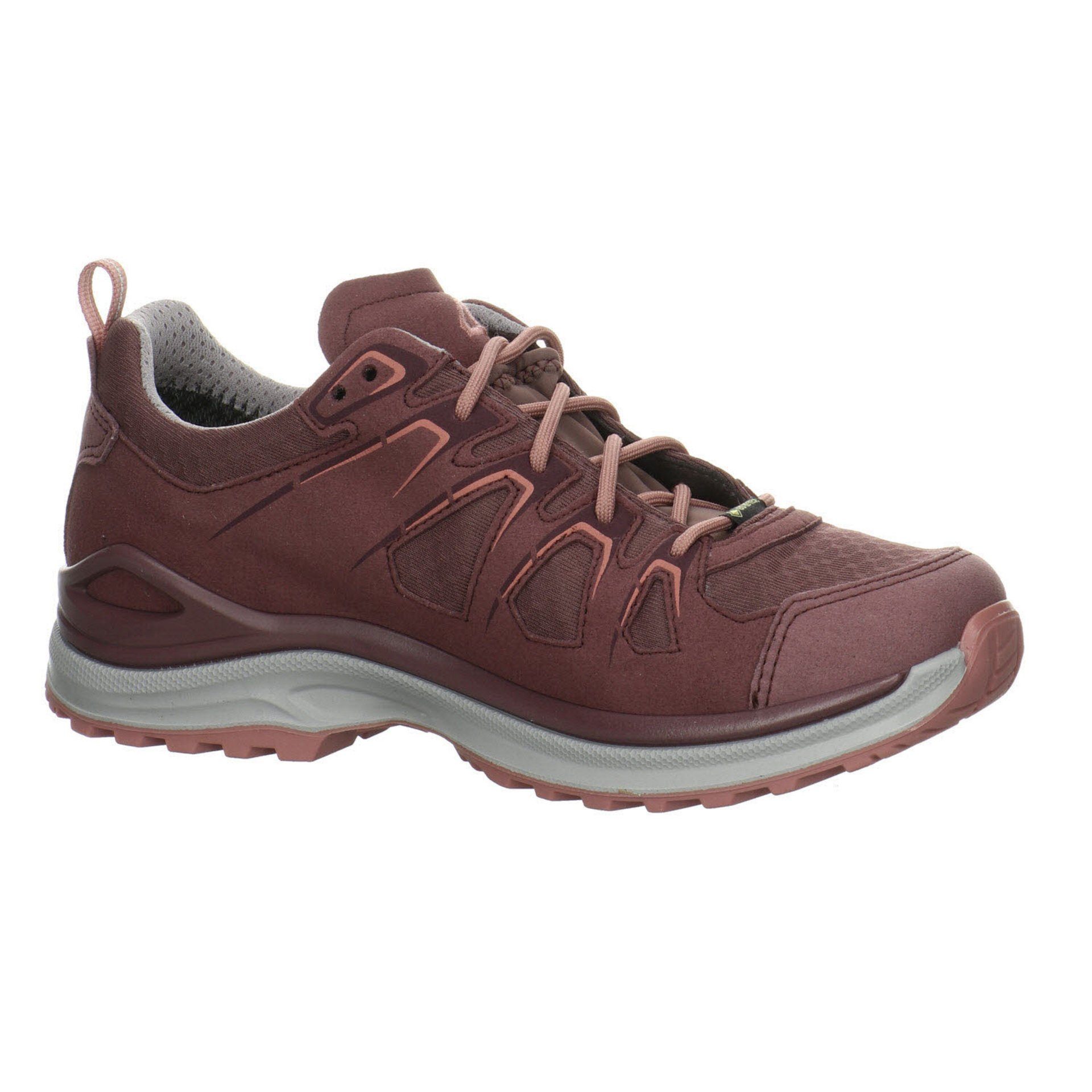 Damen GTX Leder-/Textilkombination Outdoorschuh Evo Lo Outdoorschuh Lowa rot lila + Schuhe sonstige Innox Outdoor