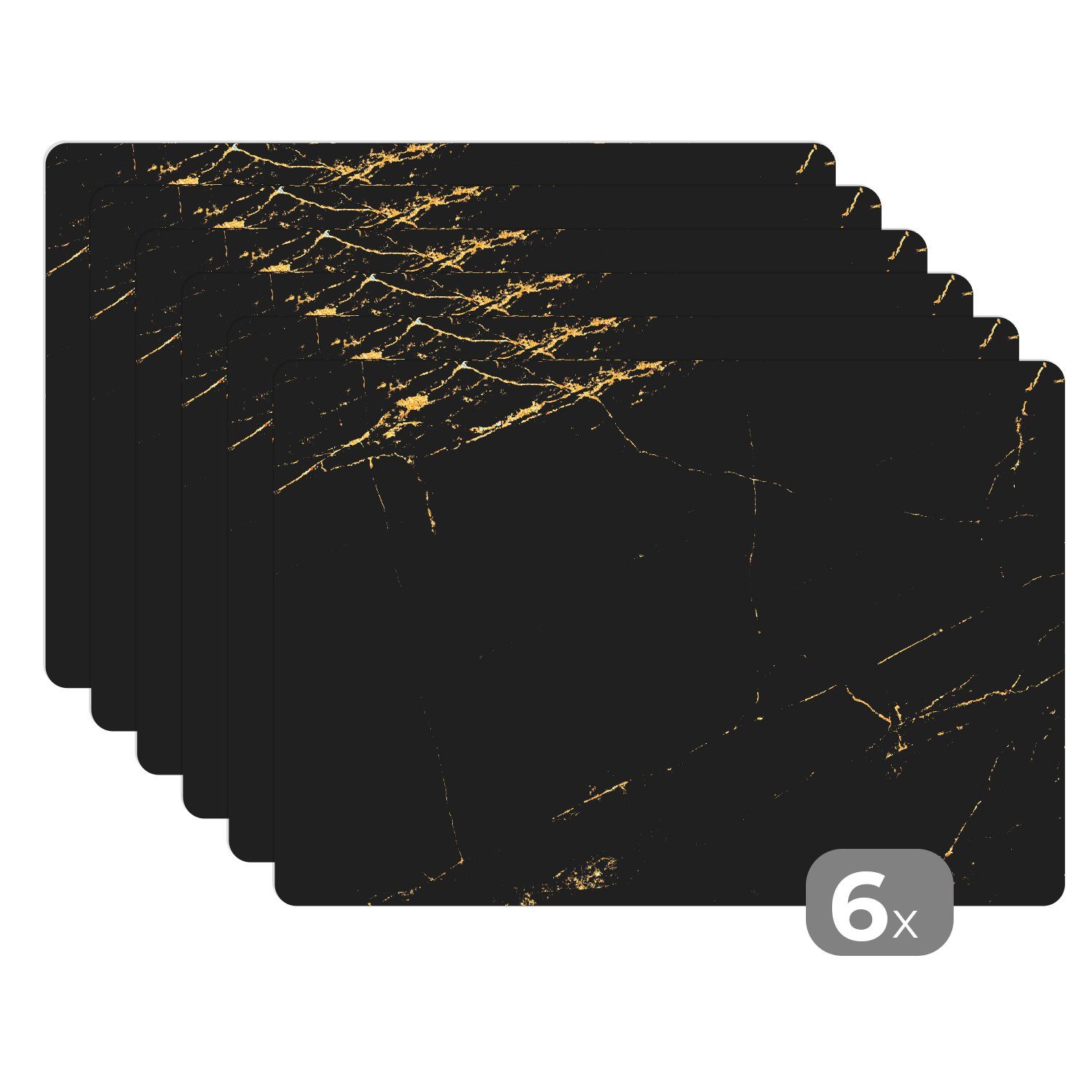 MuchoWow Platzset Marmoroptik/print - Luxus - günstig online kaufen