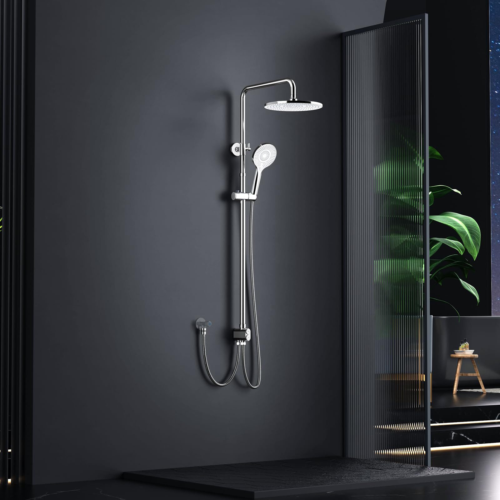 Rainsworth Duschsystem ohne Armatur, Höhe 25 günstig online kaufen