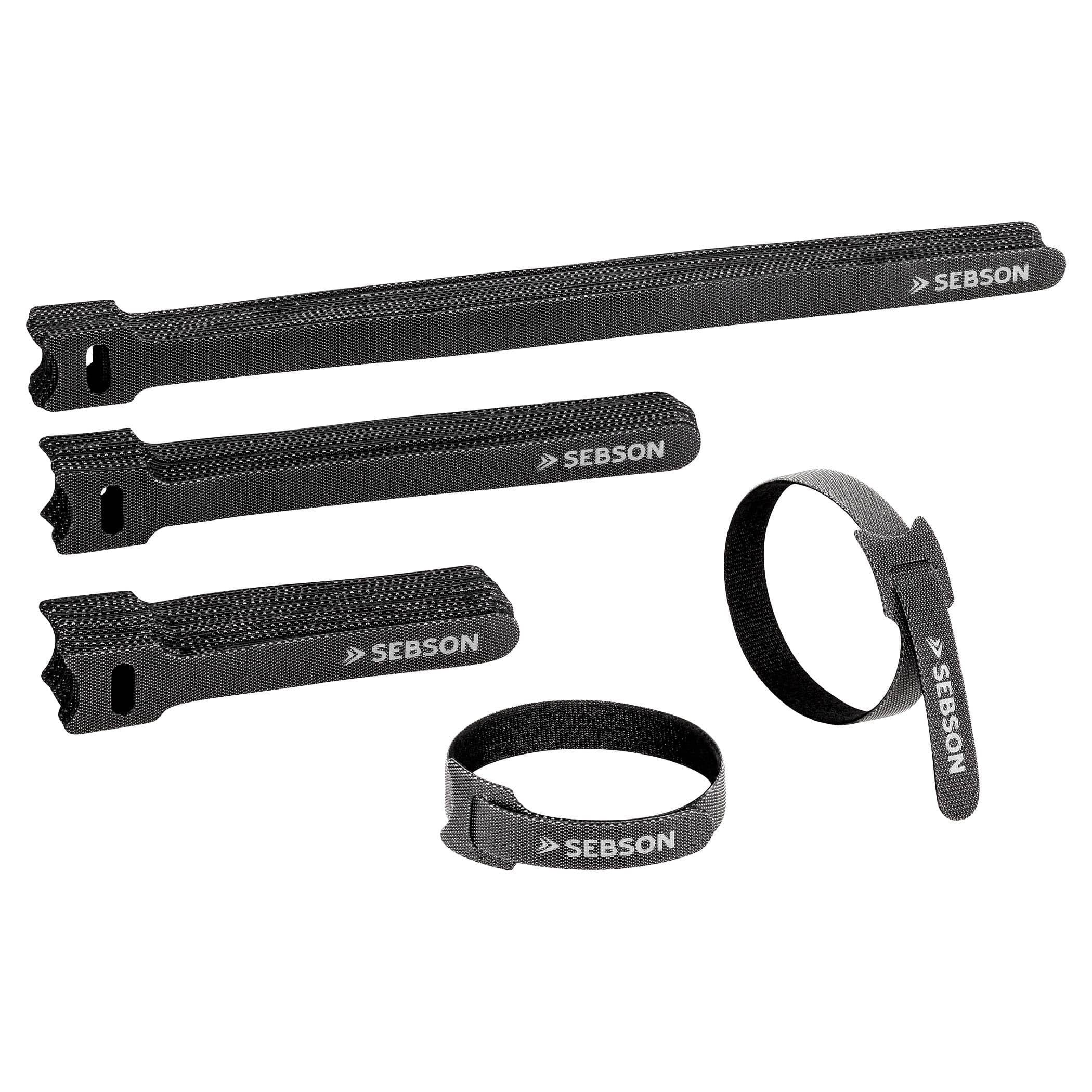 Kabelbinder Kabelbinder wiederverschließbar 50er Set - 25cm/ 15cm/ 10cm Länge