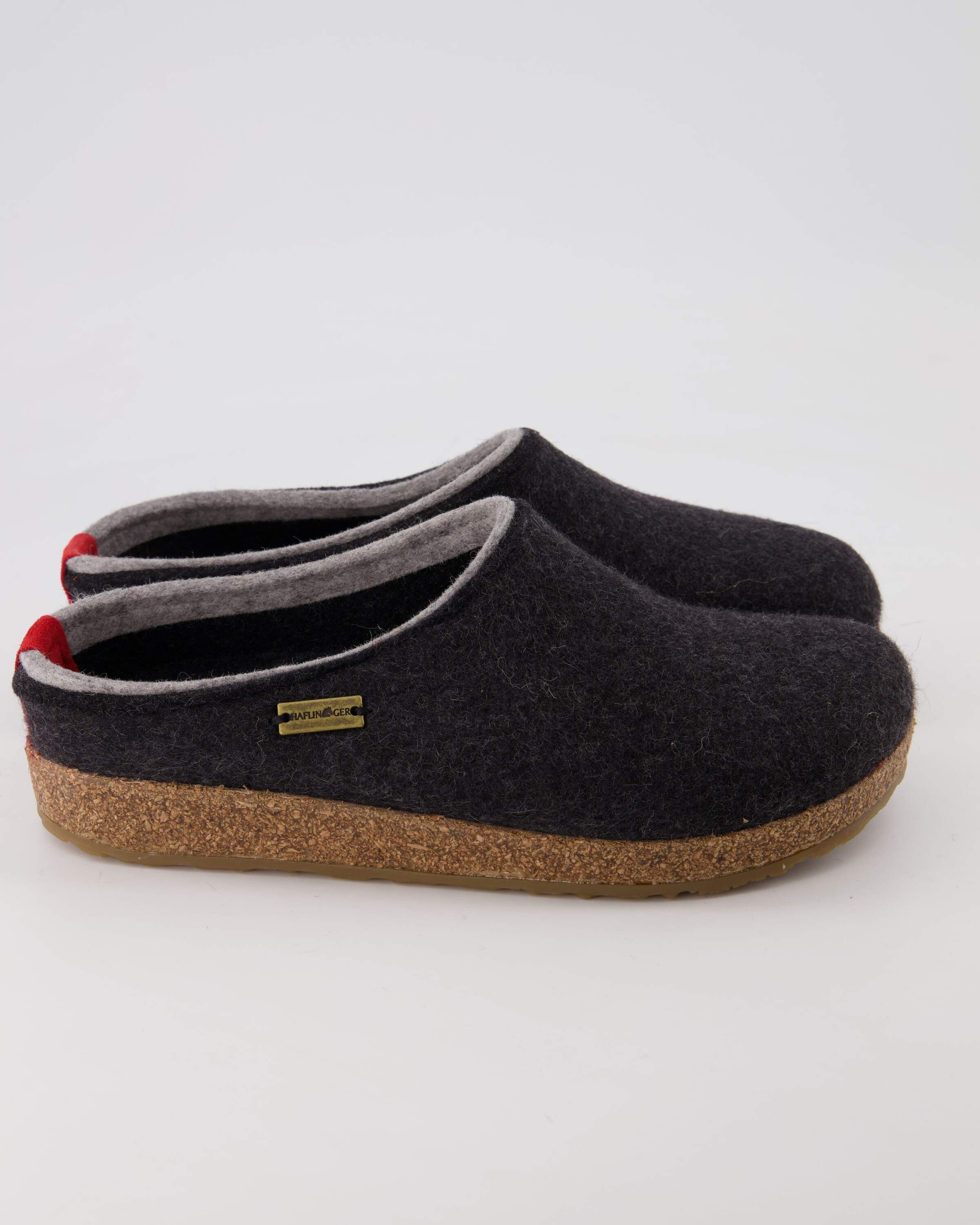 Haflinger Grizzly Kris Pantolette Obermaterial: Schurwolle günstig online kaufen