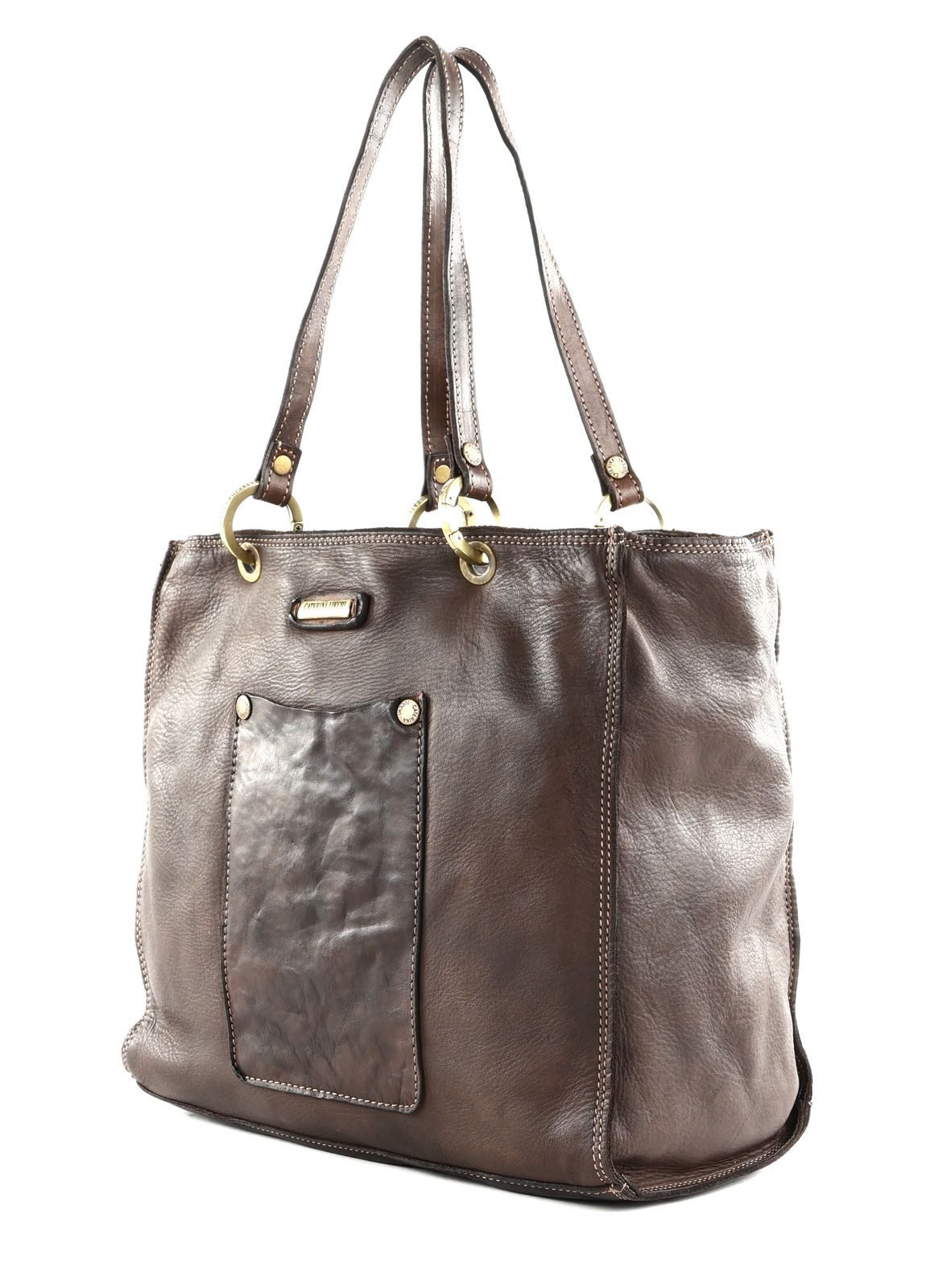Caterina Lucchi Shopper Shopping Bag, aus echtem Rindsleder