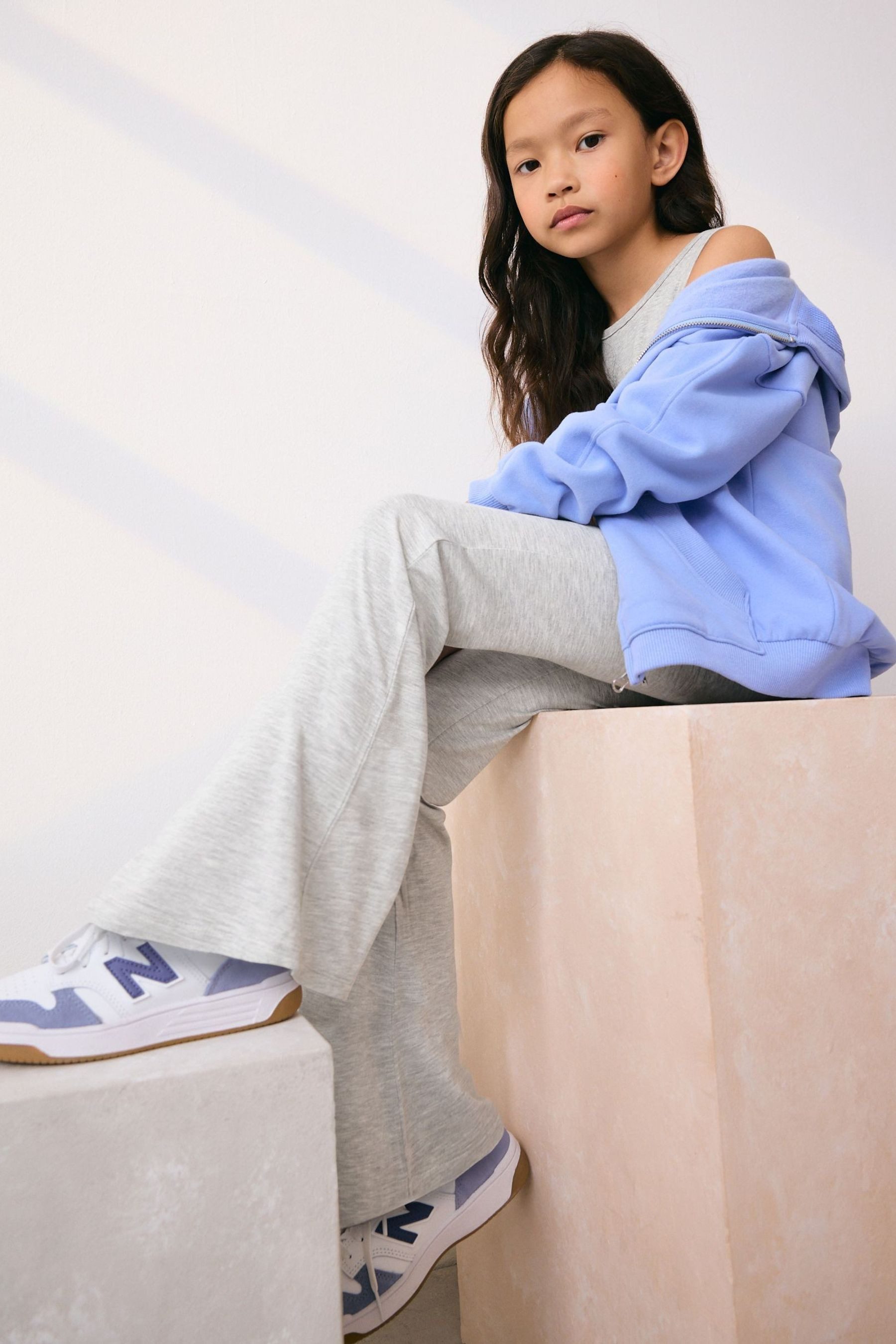 Next Leggings Viskose-Leggings mit ausgestelltem Bein (1-tlg)