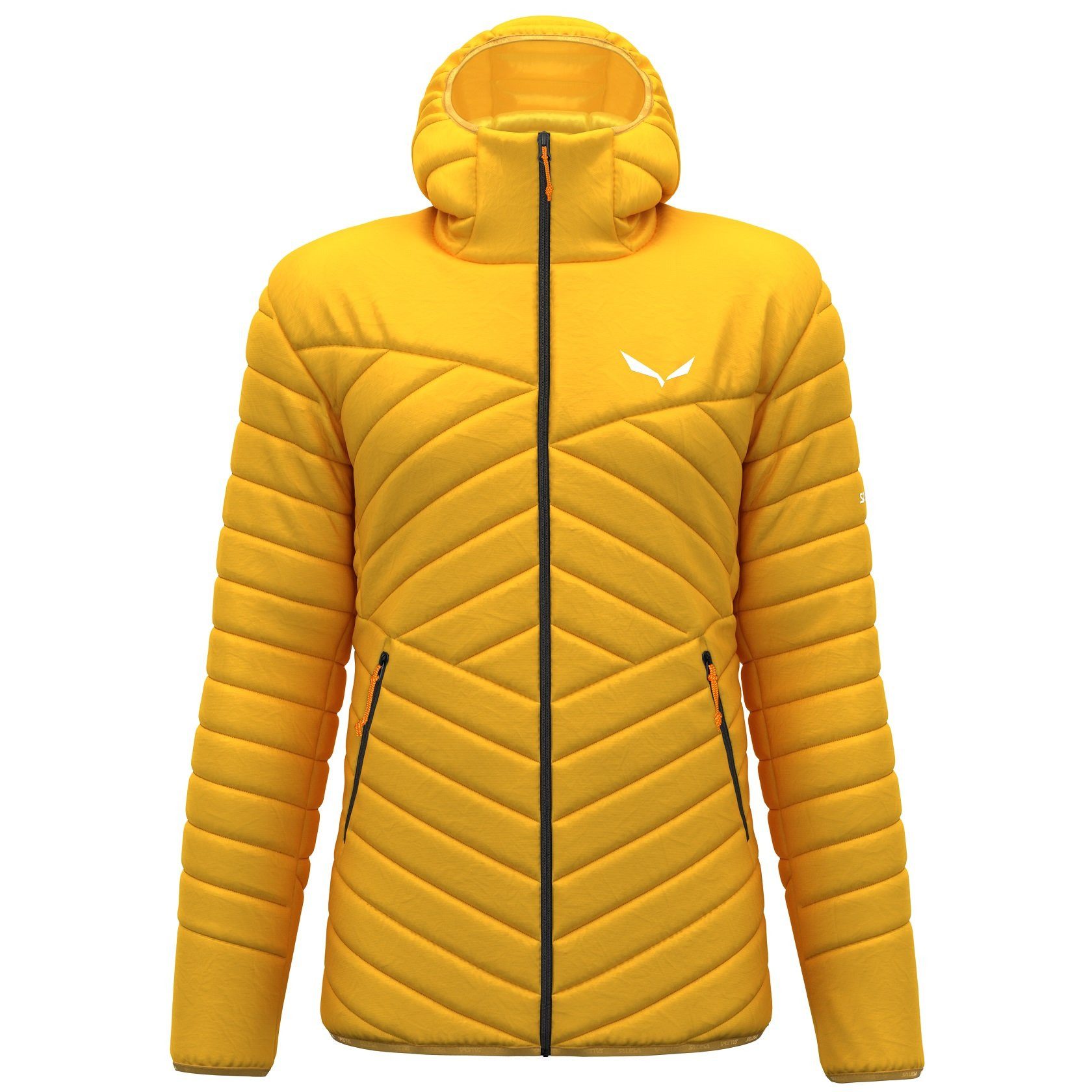 Salewa Winterjacke Daunenjacke Brenta (windbeständig und wasserabweisend) gelb Herren