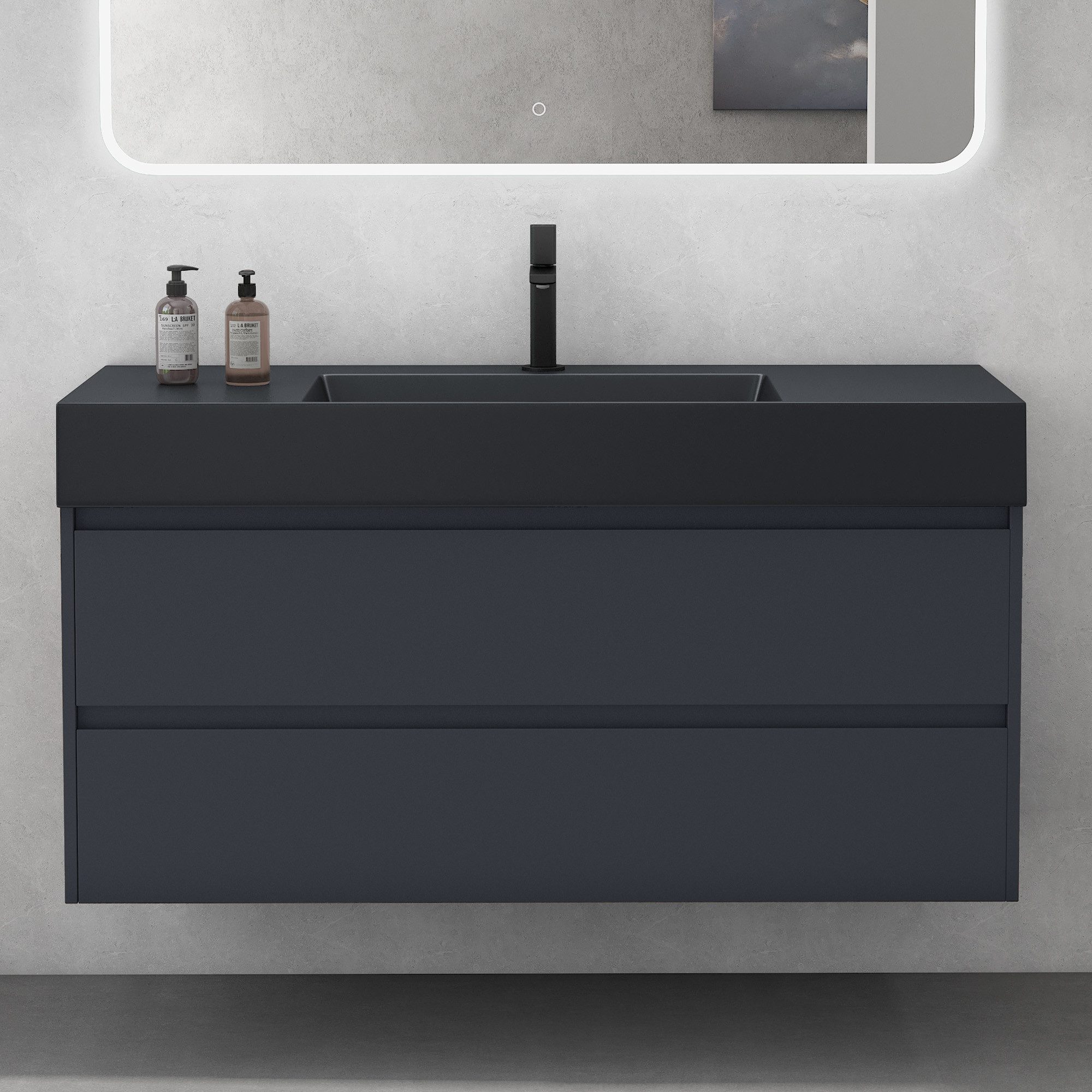 Mai & Mai Badmöbel-Set Badezimmermöbel 120cm günstig online kaufen