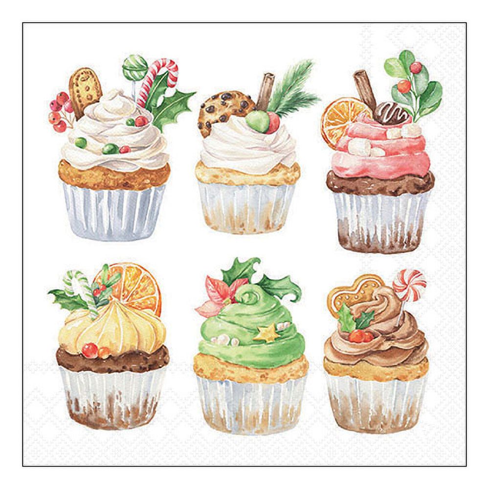 Ambiente Papierservietten 'Telling Robin' – 3-lagig, Ca. 33x33 Cm, Weihnachtsdesign, 20 Stück Pro Packung