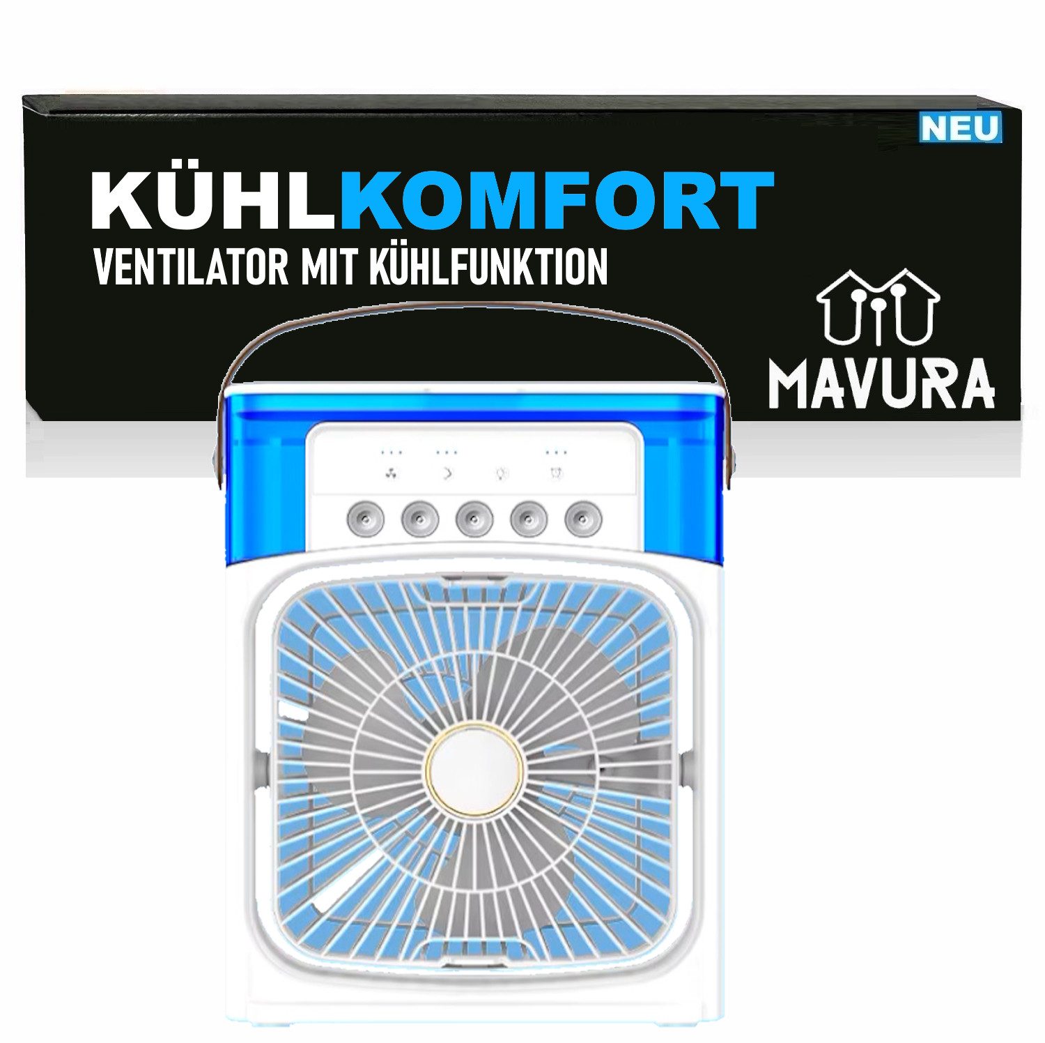 MAVURA Mini USB-Ventilator KÜHLKOMFORT Mini Luftkühler günstig online kaufen