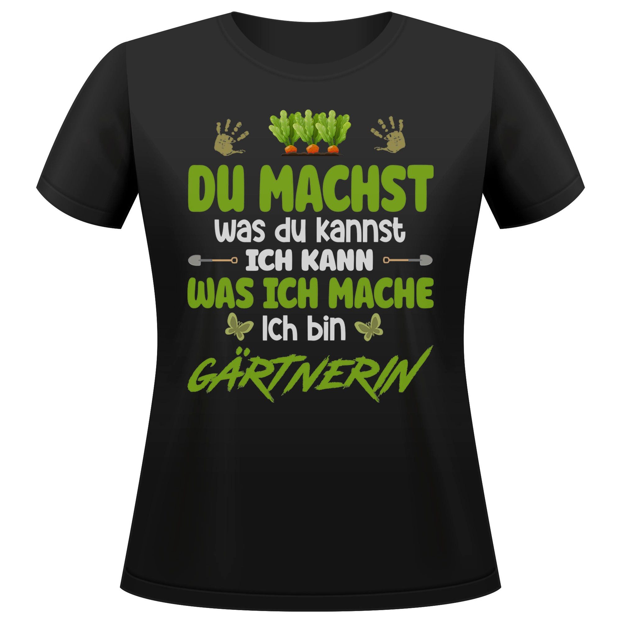 T-Shirt Gärtnerin Geschenk Frauen Spruch Beruf Ausbildung Studium Abschluss