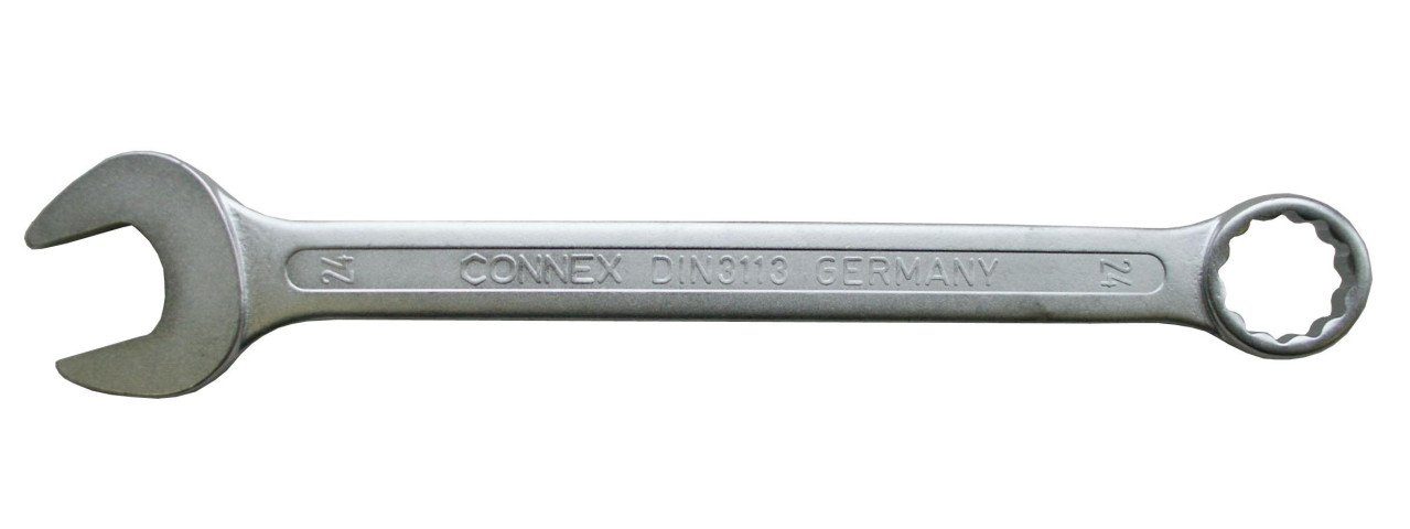 Trend Line Drehmomentschlüssel Gabelringschlüssel 24 mm Chrom-Vanadium-Stahl