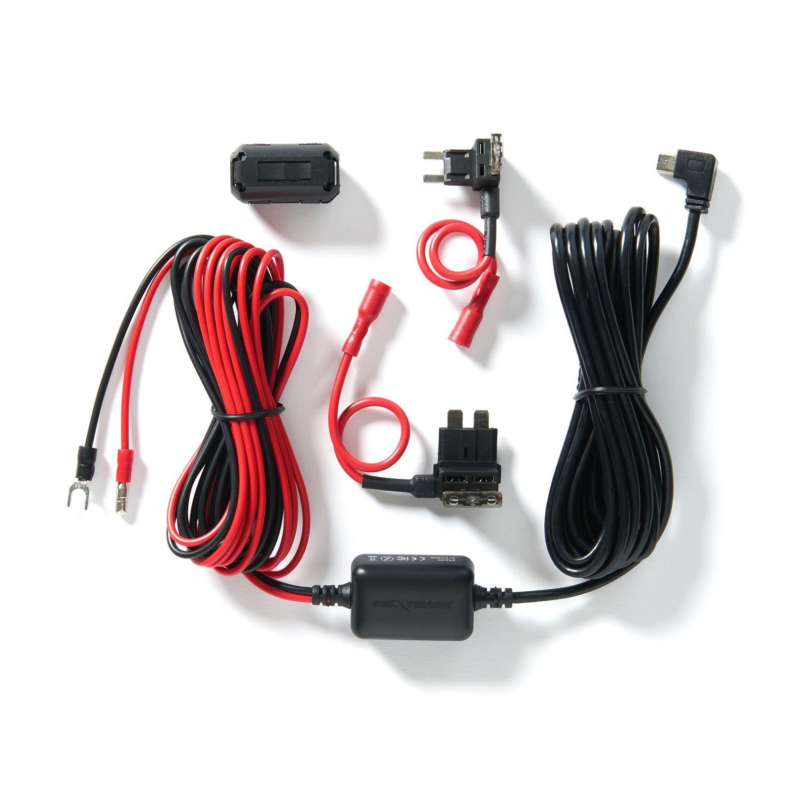 Nextbase Hardwire Kit NBDVRS2HK Videokamera (5 m, Festeinbau, Plug & Play),  Einfache Plug & Play-Lösung