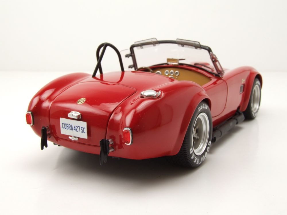 Kyosho Modellauto Shelby Cobra 427 S/C 1962 rot, Maßstab 1:18