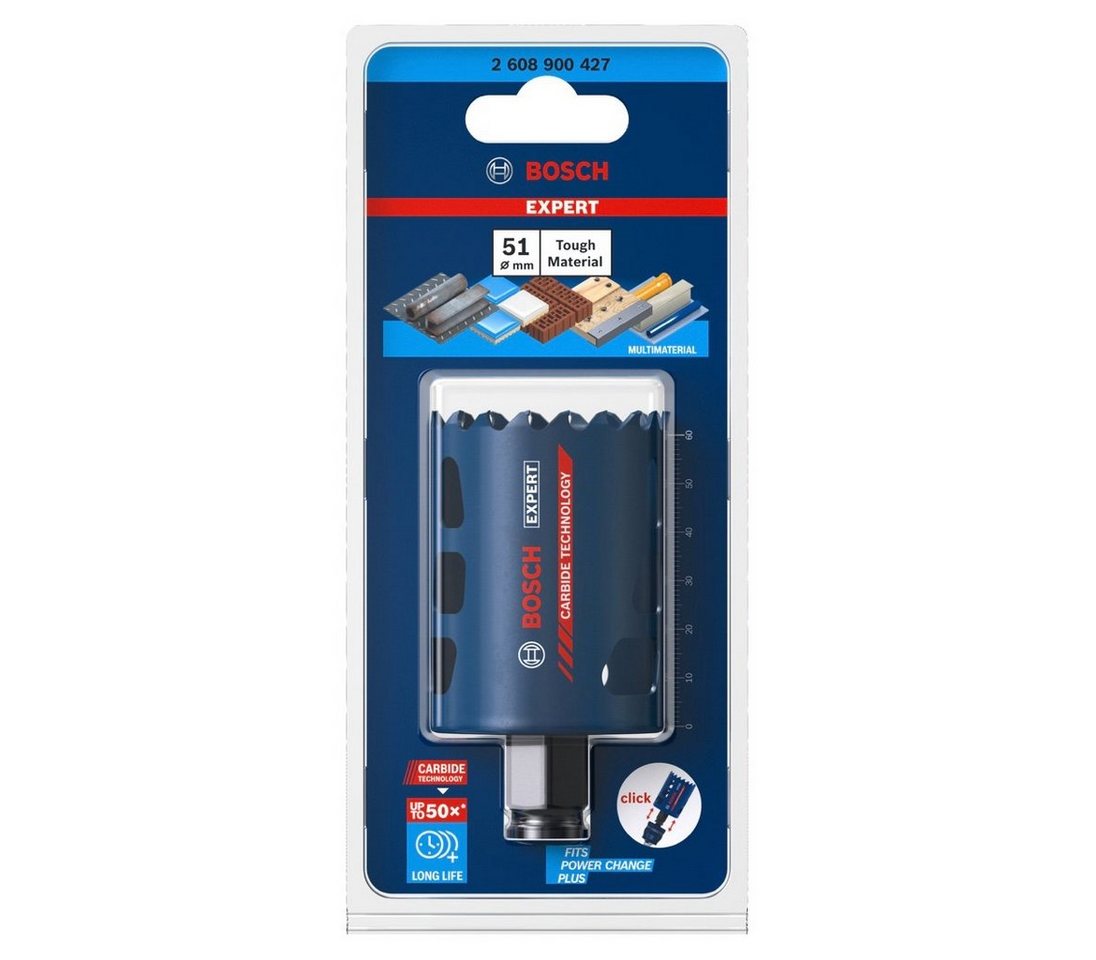 Thumbnail - Bosch Professional Lochsäge EXPERT Tough Material Lochsäge 51 x 60 mm Carbide (2608900427) Univ