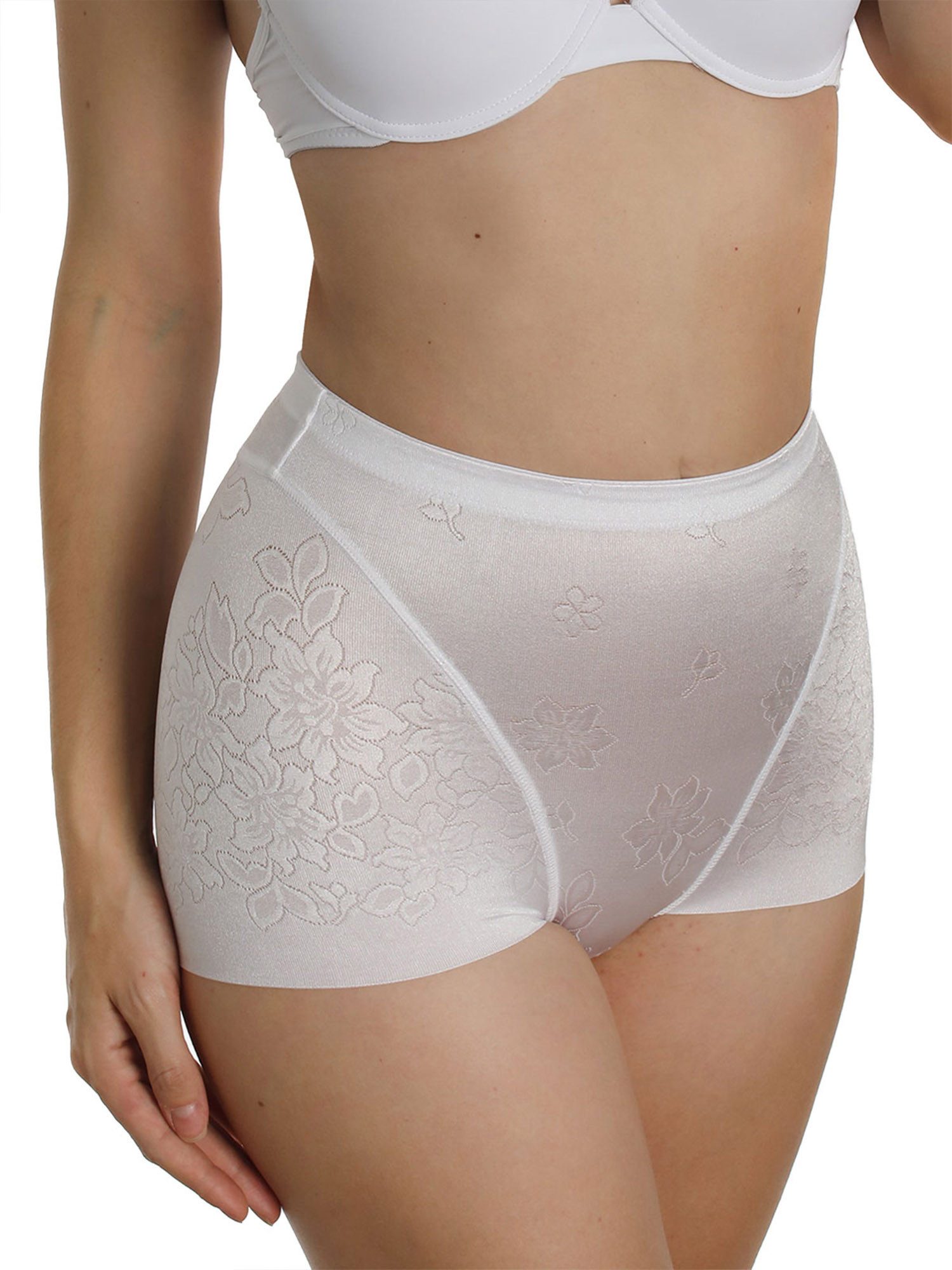 Sassa Miederhose Miederhose FUNCTIONAL JACQUARD (Spar-Set, 2-St) nahtloser Beinabschluss, kein einschneiden, Komfortbund