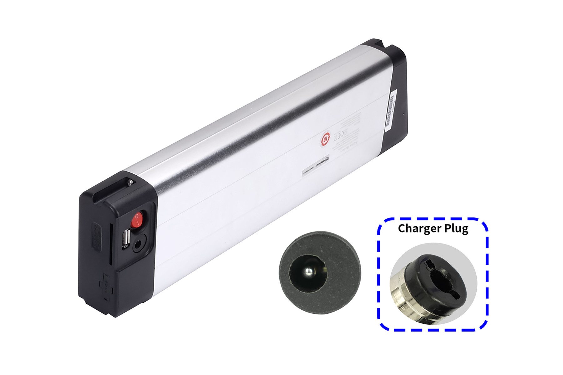 PowerSmart E-Bike Akku 14Ah 504Wh Pedelec fš¹r Apache Chitto E-Bike Li-ion 14000 mAh (36 V)