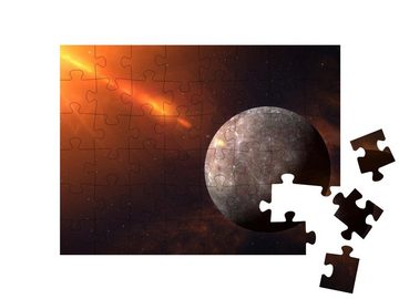 puzzleYOU Puzzle Merkur, NASA-Bildmaterial, 48 Puzzleteile, puzzleYOU-Kollektionen Planeten