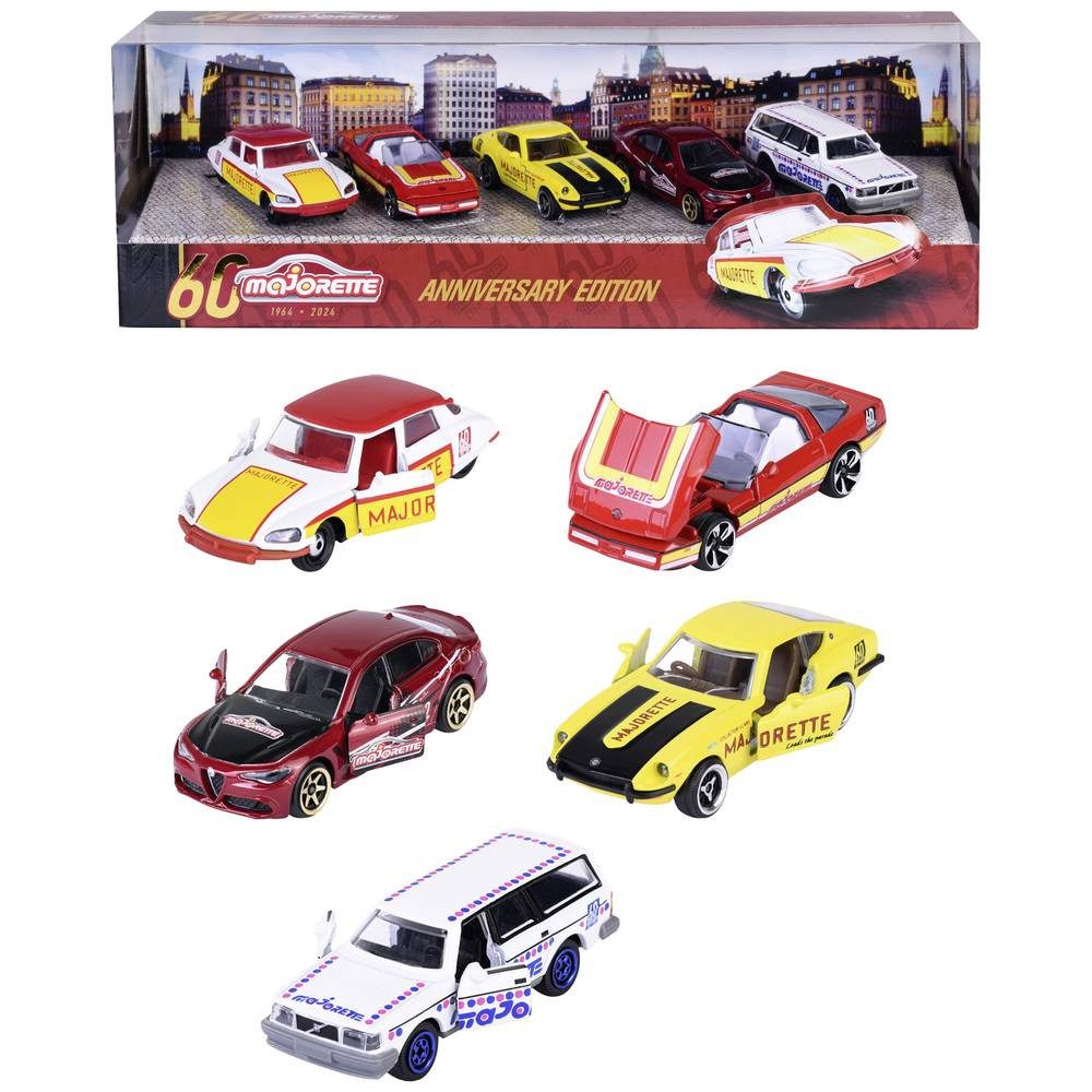 majORETTE Spielzeug-Auto Anniversary Edition 5 Pieces Giftpack 212054101