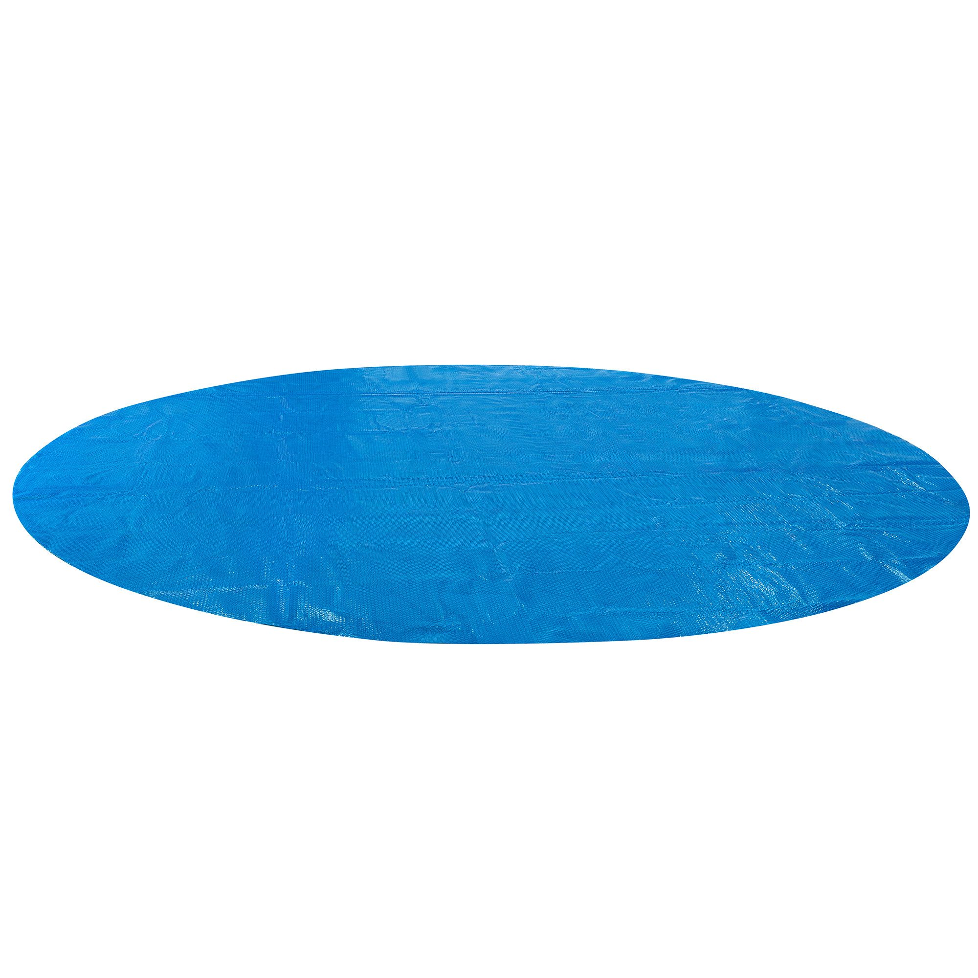Arebos Solarabdeckplane Pool Solarfolie/Abdeckung, Rund Ø 5 m, Solarplane Stärke 400 µm, Durchmesser: 5 m