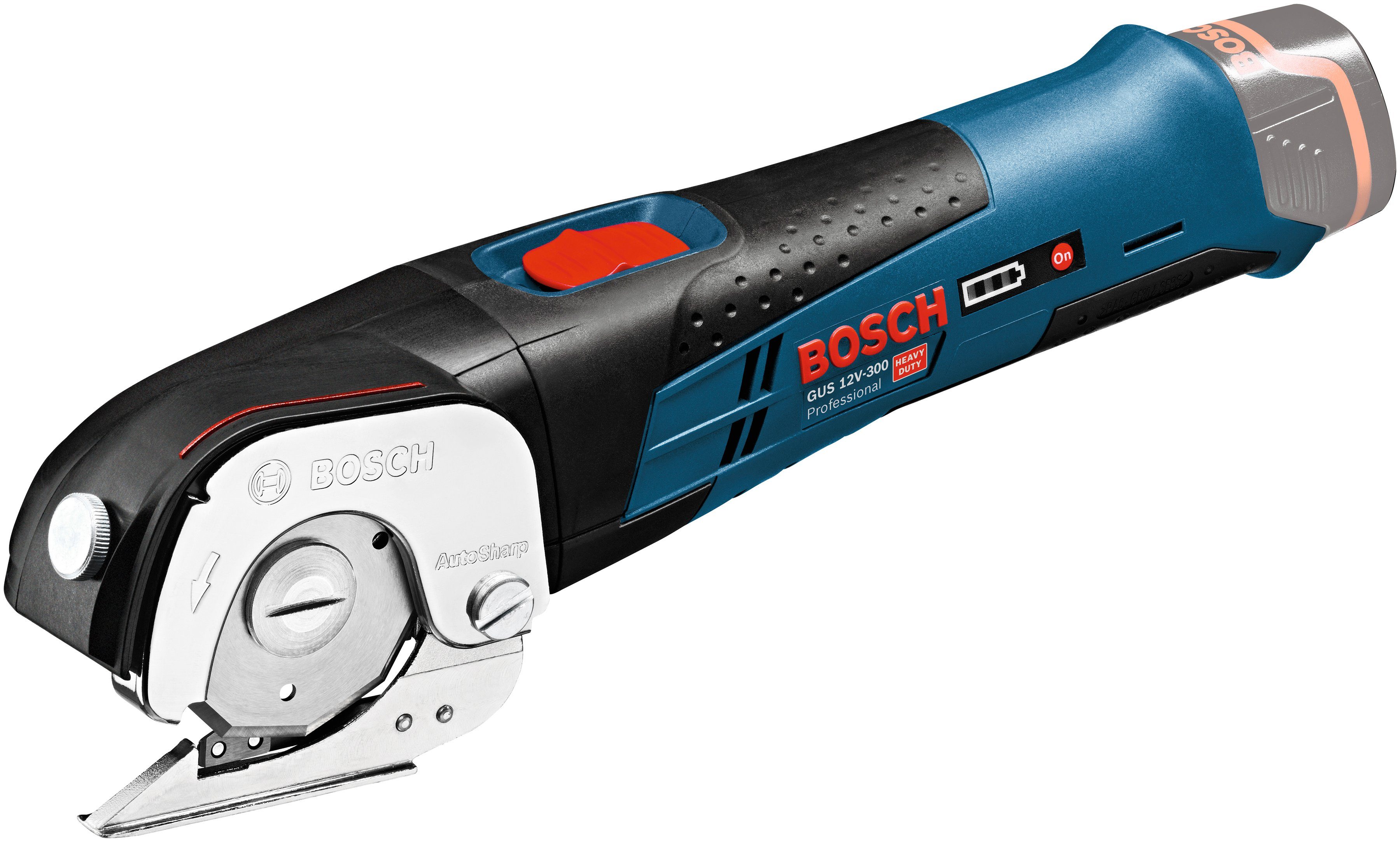 Bosch Professional GUS Ladegerät 12V-300, Akku Akku-Universalschere ohne und