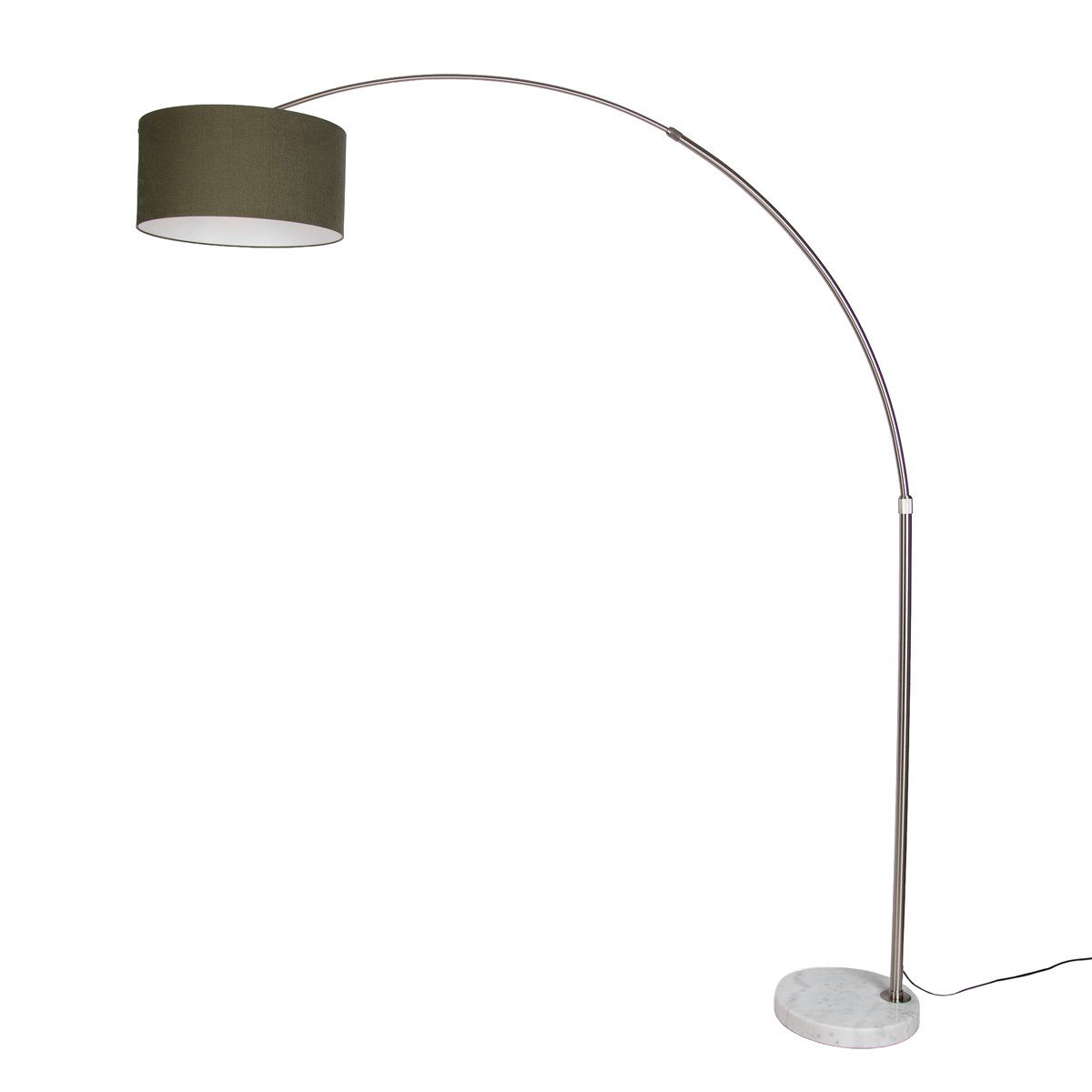 Qazqa Stehlampe Xxl, ohne Leuchtmittel, E27, Stahl, Modern, Stahl, 1-flammig