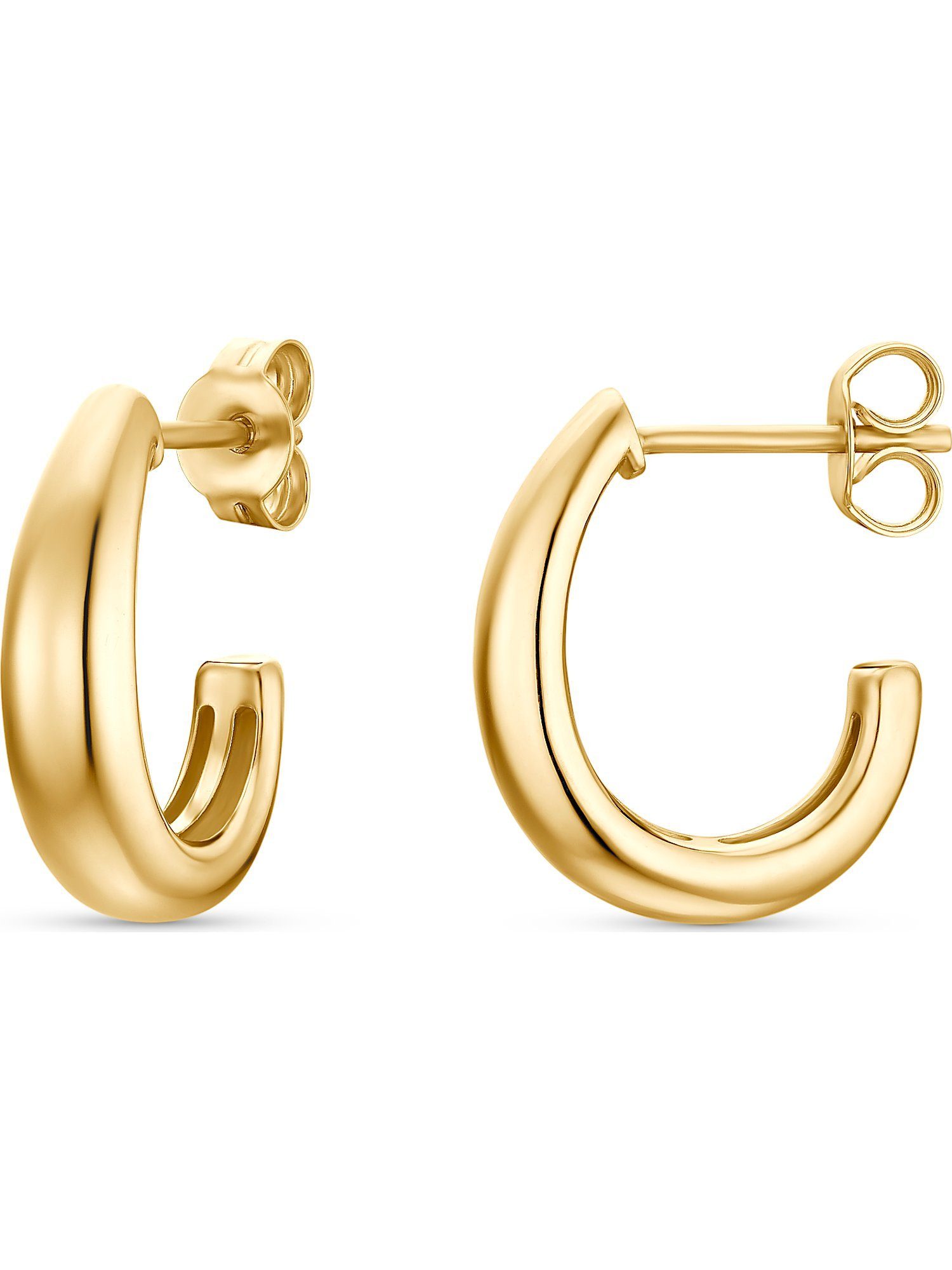 CHRIST Paar Creolen CHRIST Damen-Creolen 375er Gelbgold (Paar) günstig online kaufen