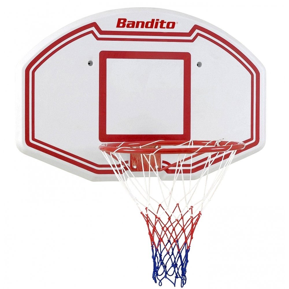 Basketballkorb Basketball-Backboard und Bandito und inklusive Basketballkorb Ballpumpe Pumpe), und B-Ball Ball mit Set Ballpumpe (Set, inkl. Winner, Basketball