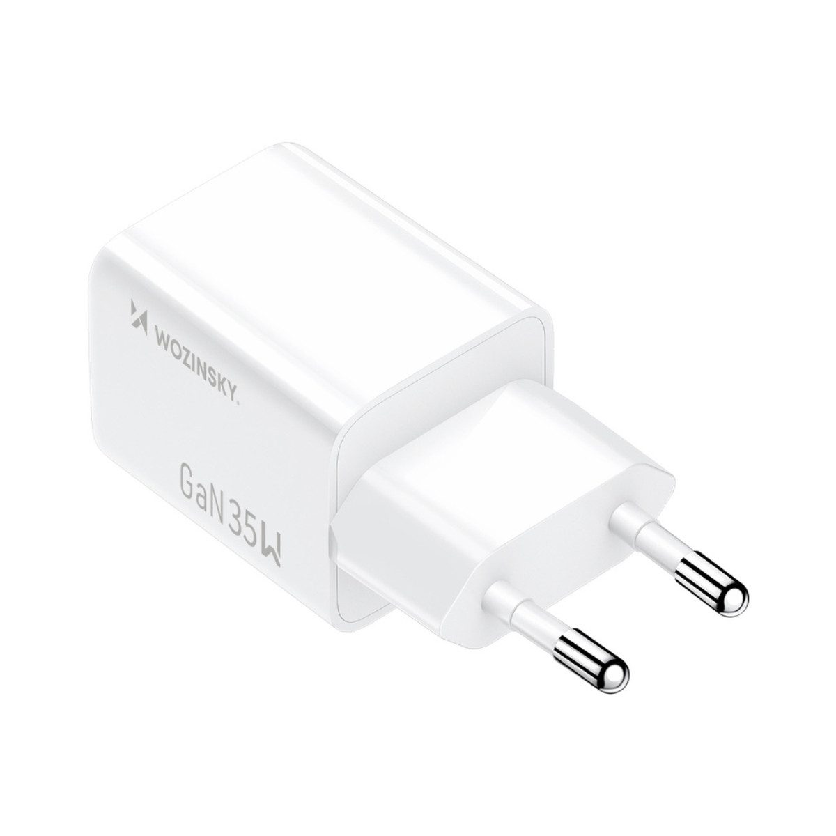 Wozinsky WWC-35W USB-Ladegerät (3000 mA, 35 W GaN Ladegerät mit USB-C und USB-A)