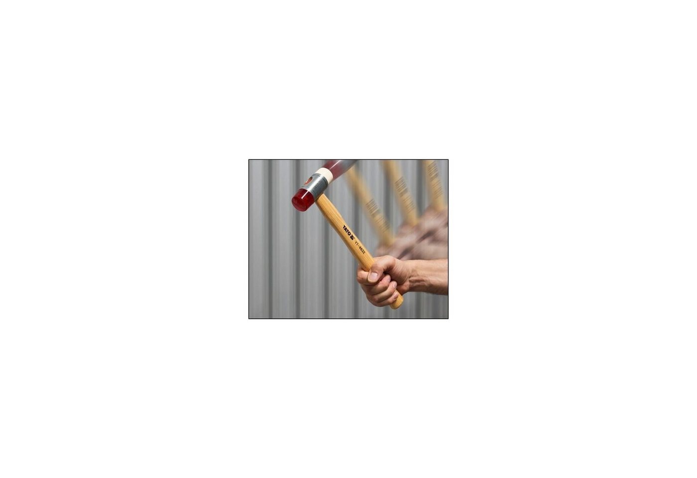 Thumbnail - Yato Holzhammer Schonhammer mit PU & Nylon-Schlagkopf 340 g YT-4632