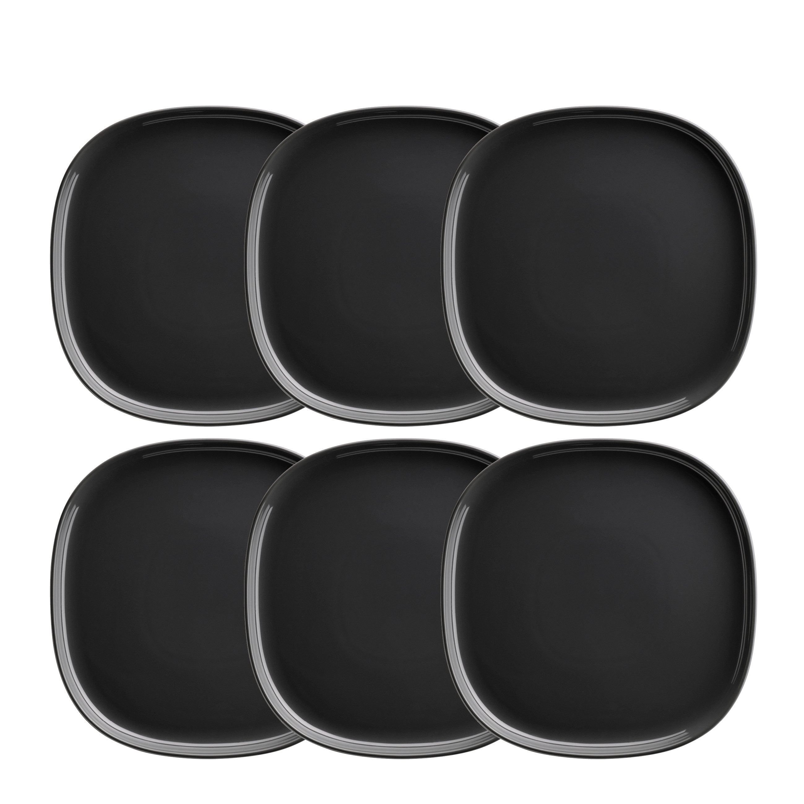 MÄSER Teller-Set Skagen (6-tlg), 6 Personen, Porzellan