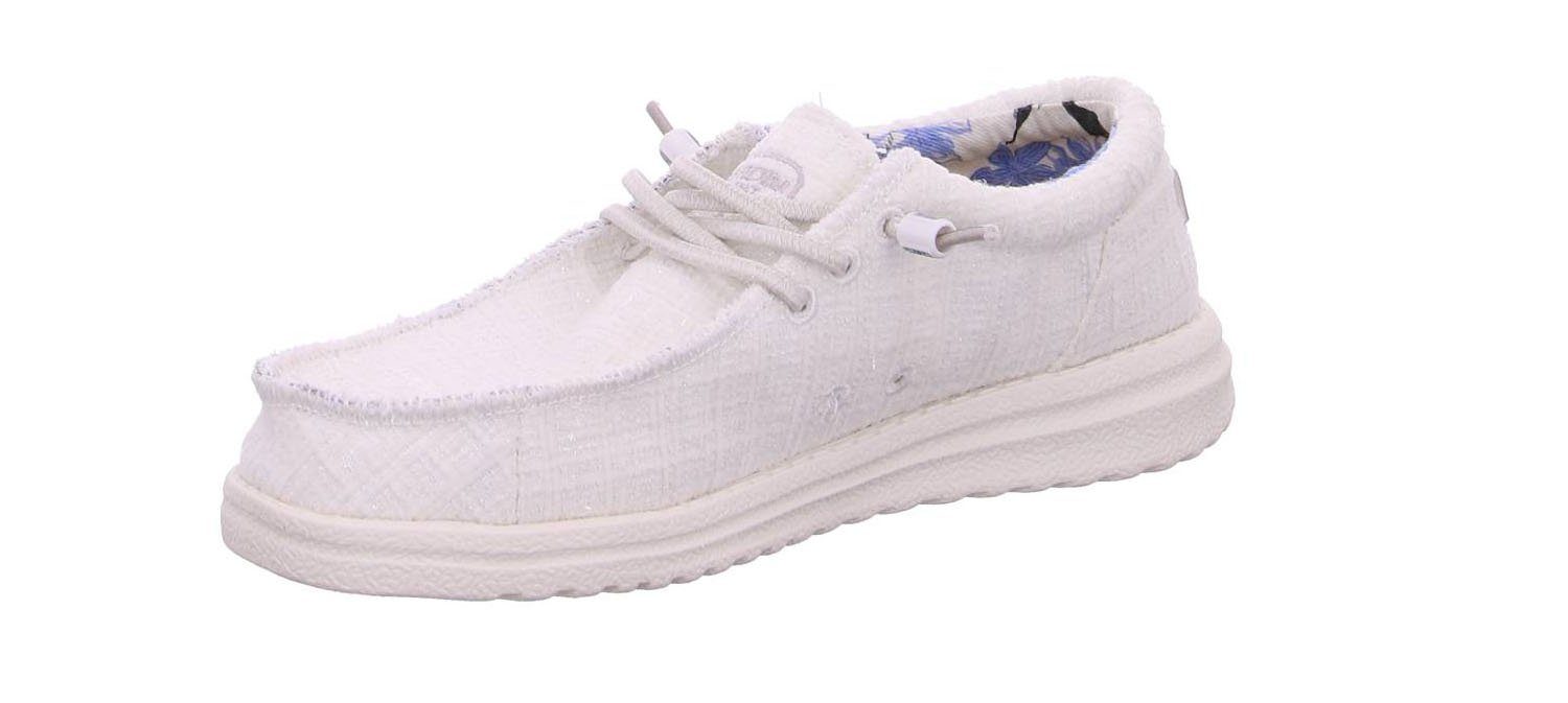 Fusion Fusion Emma Glitter Wool White Slipper