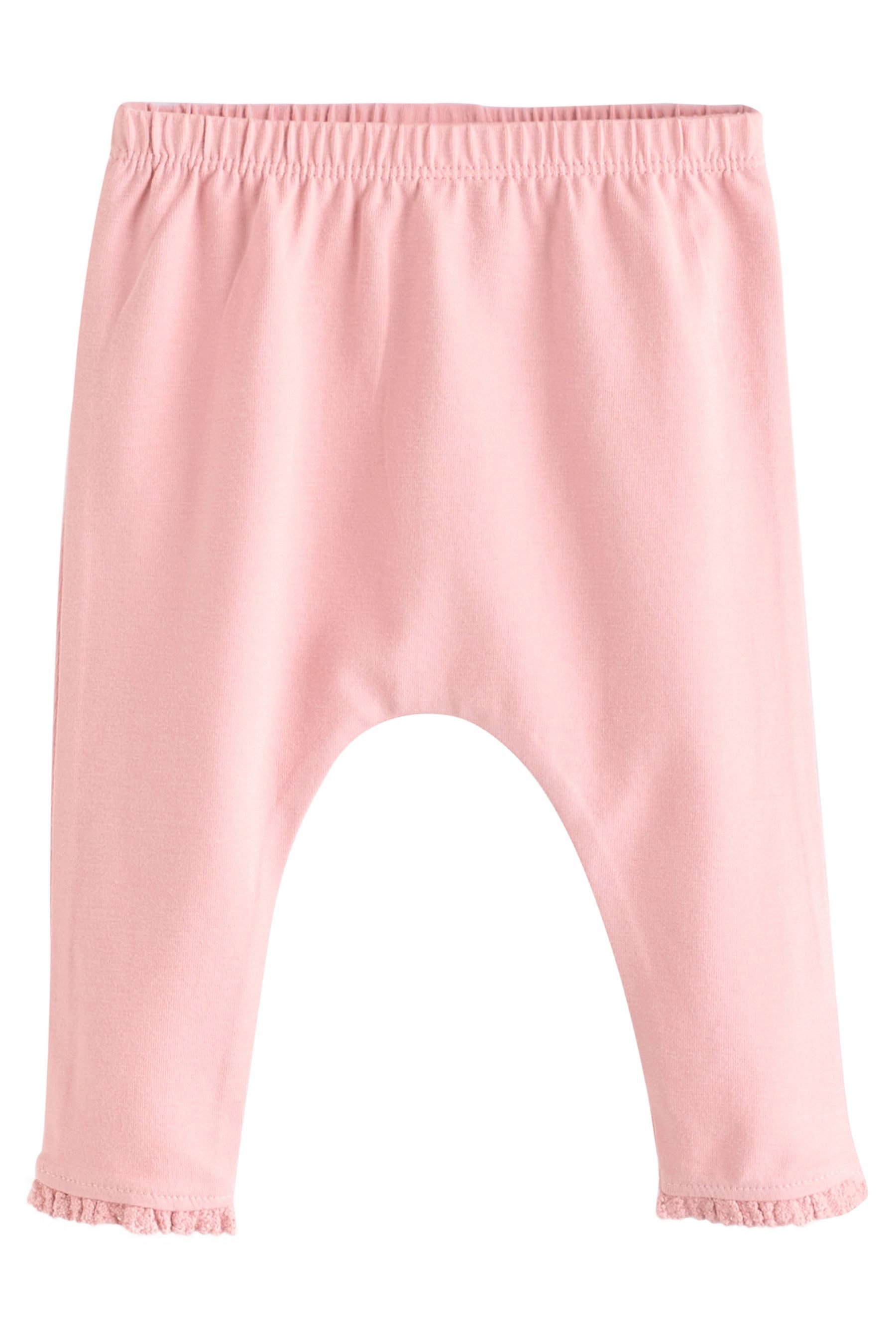 Next Shirt & Leggings Baby-Langarmshirts und Leggings, 6-teiliges Set (6-tlg)