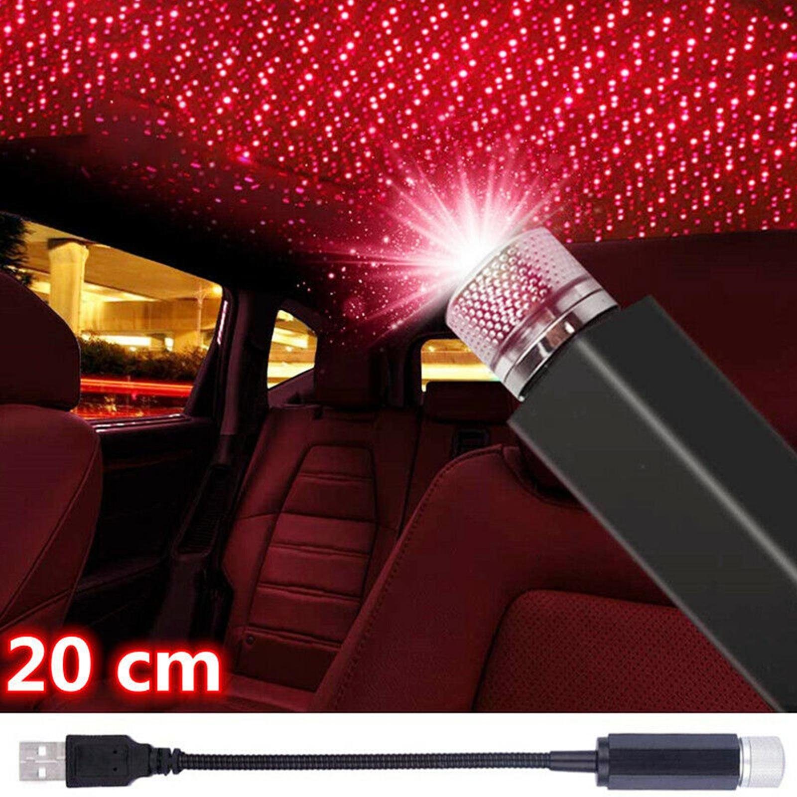 Sternenhimmel Usb-Projektor Farboptionen Auto USB -verschiedene LED-Sternenhimmel Stelby Rot