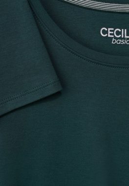 Cecil 3/4-Arm-Shirt aus reiner Baumwolle