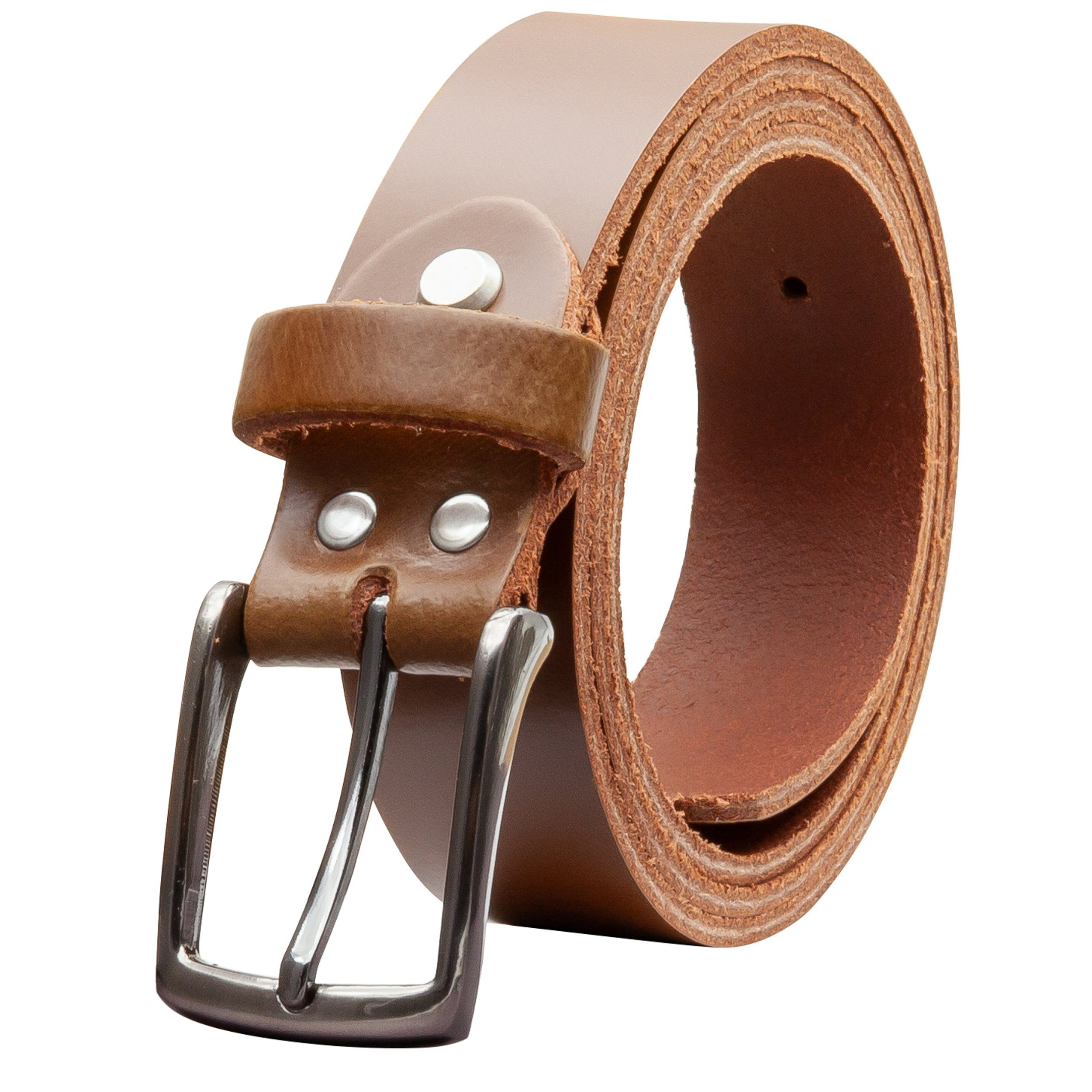 Ledergürtel OM310-PL-Hellbraun