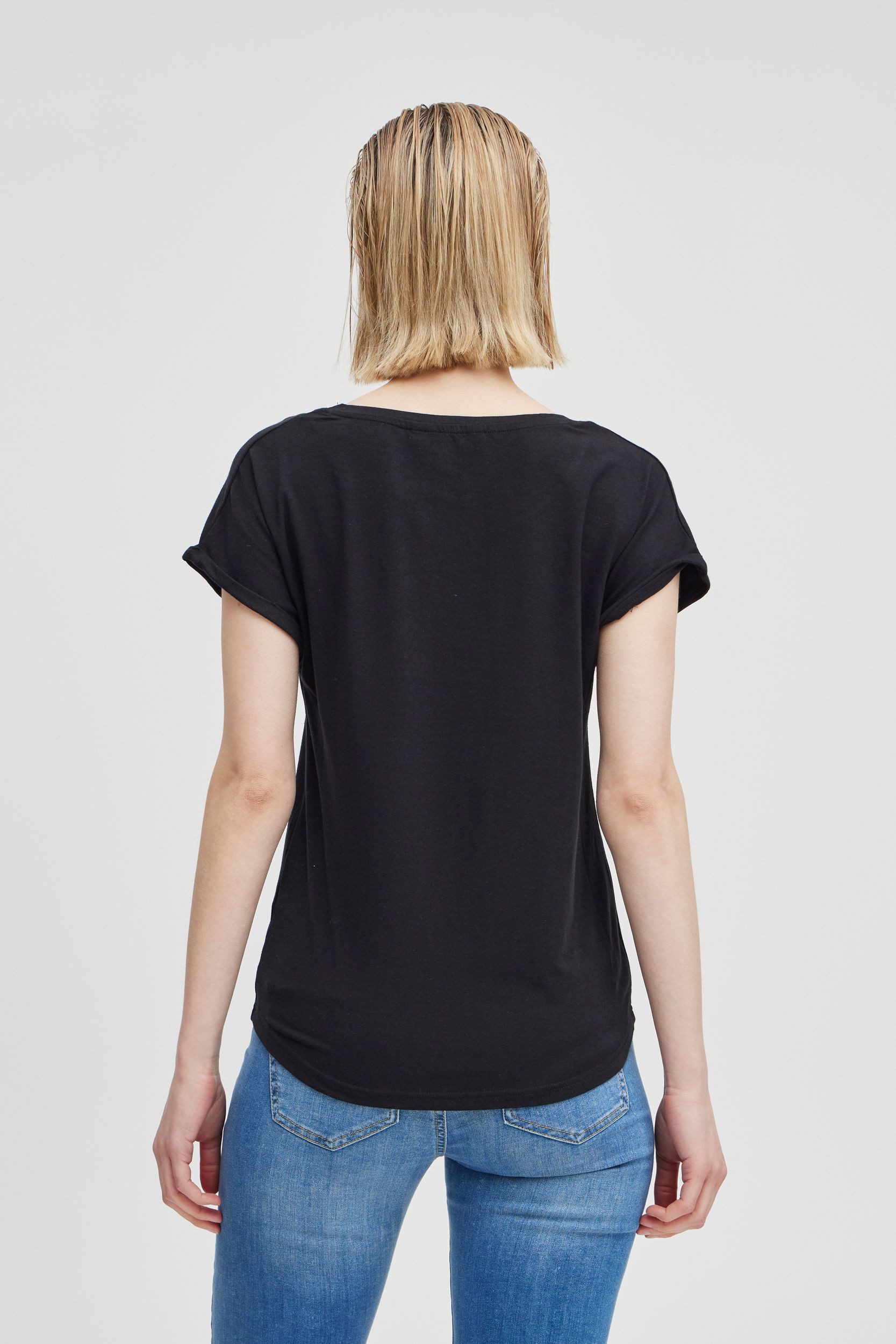 b.young T-Shirt Kurzarm Rundhals Sommer Pamila tshirt