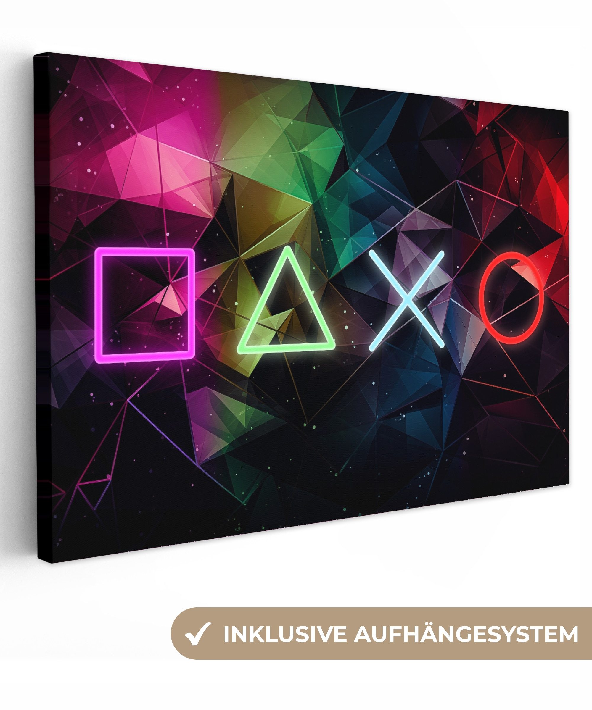 OneMillionCanvasses® Leinwandbild Spiele - Modern - günstig online kaufen