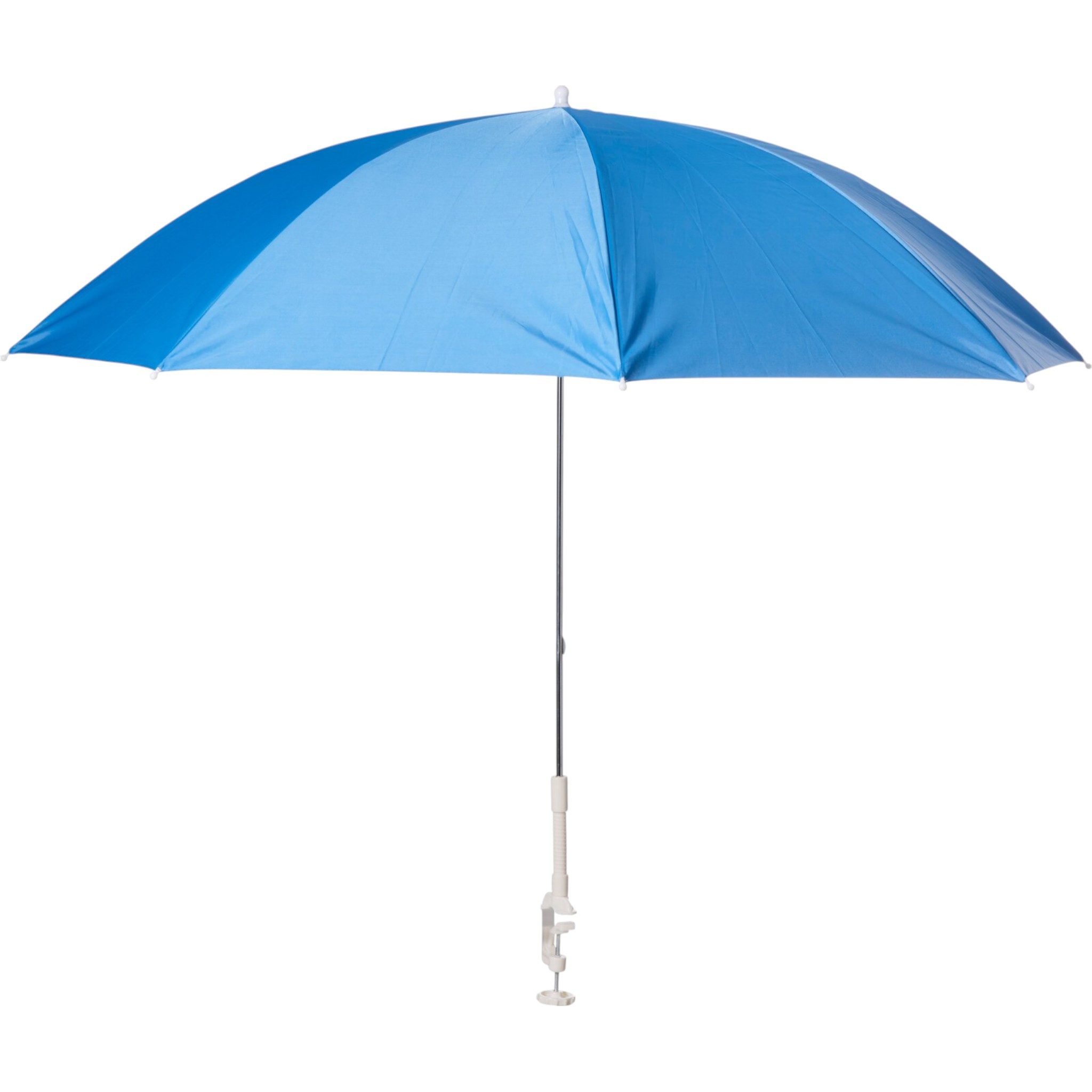 Meinposten Sonnenschirm Buggy Kinderwagen Sonnenliege Sonnenschutz UV 50+ Pink Blau 100 cm, beim Angeln, auf dem Balkon, am Sandkasten, oder für den Campingstuhl