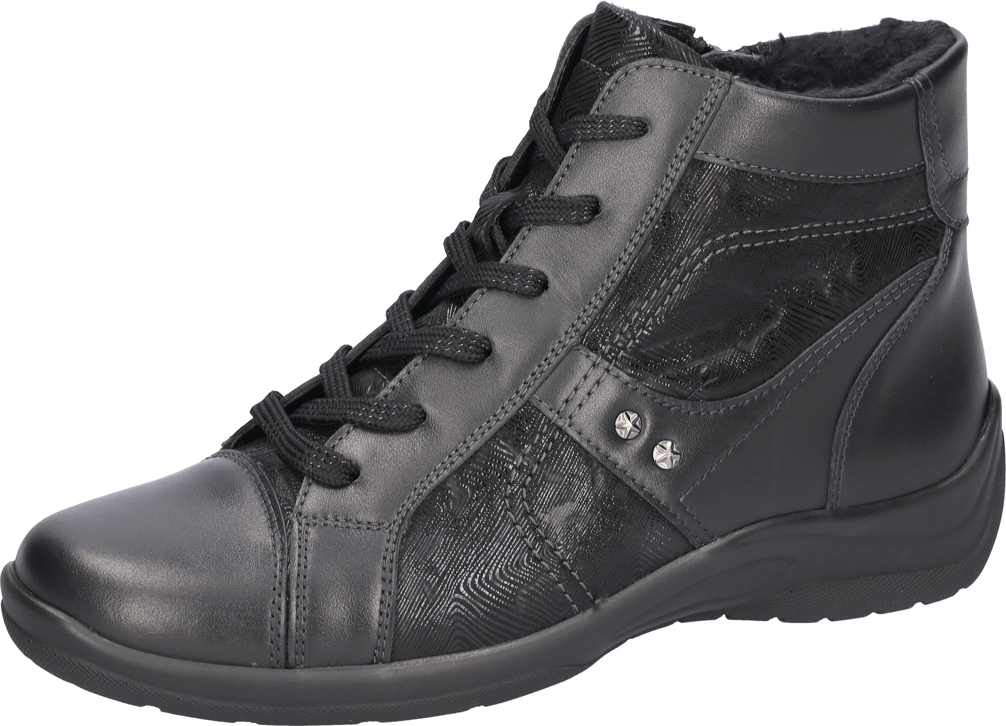 Waldläufer HESNA Winterboots Winterstiefelette, Schnürboots mit herausnehmb günstig online kaufen